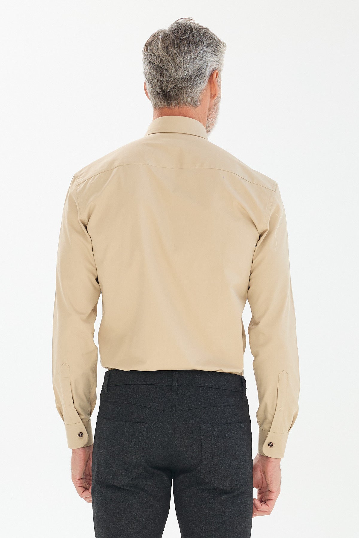 ΑΝΔΡΙΚΟ ΣΚΟΥΡΟ ΜΠΕΖ ΠΟΥΚΑΜΙΣΟ PORTOBELLO'S ΜΕ BUTTON DOWN ΓΙΑΚΑ REGULAR FIT