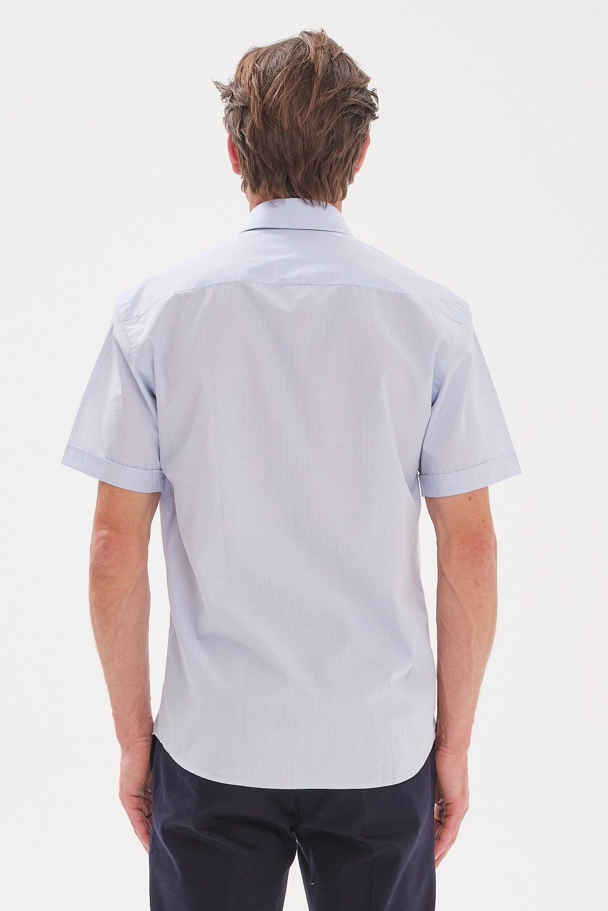 ΑΝΔΡΙΚΟ ΚΟΝΤΟΜΑΝΙΚΟ ΣΙΕΛ ΠΟΥΚΑΜΙΣΟ PORTOBELLO'S REGULAR FIT ΜΕ BUTTON DOWN ΓΙΑΚΑ