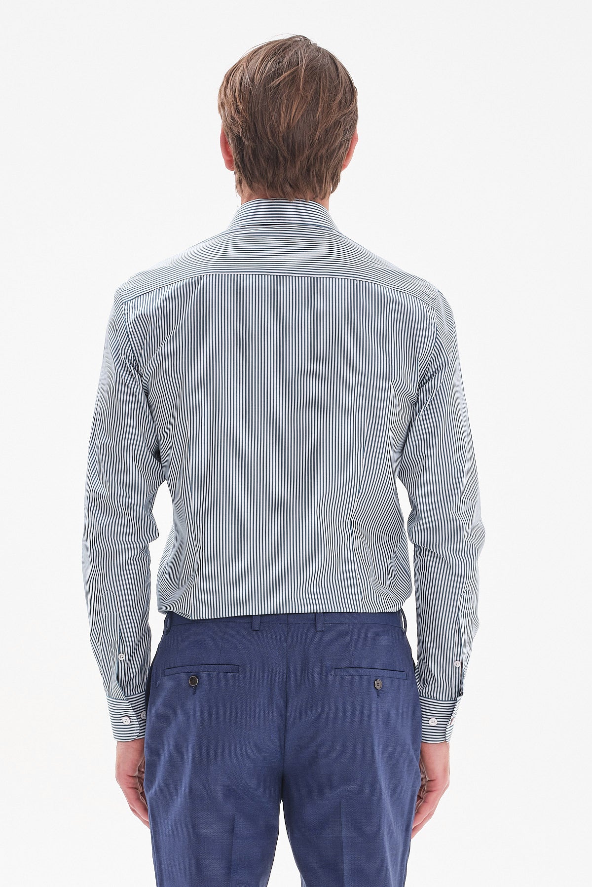 ΑΝΔΡΙΚΟ ΡΙΓΕ ΠΕΤΡΟΛ ΠΟΥΚΑΜΙΣΟ PORTOBELLO'S SLIM FIT ΜΕ REX ΓΙΑΚΑ