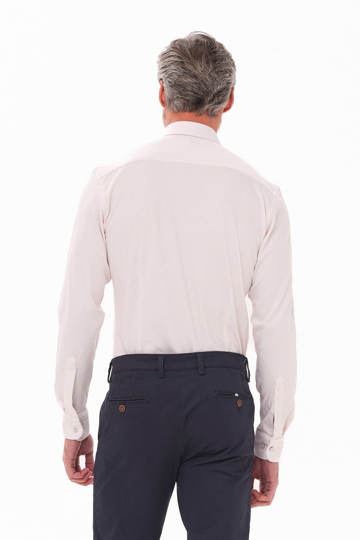 ΑΝΔΡΙΚΟ ΡΟΖ ΑΝΟΙΧΤΟ ΠΟΥΚΑΜΙΣΟ PORTOBELLO'S ΜΕ REX ΓΙΑΚΑ SLIM FIT