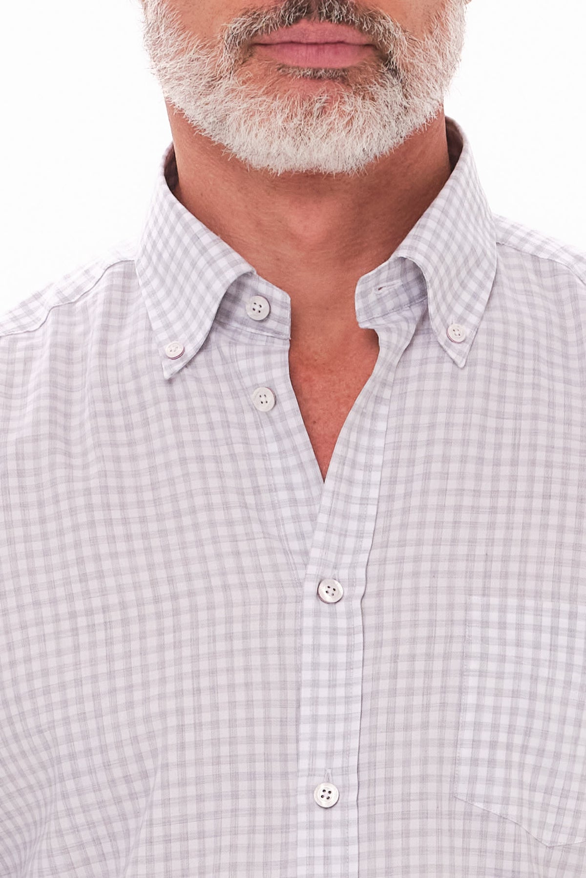 ΑΝΔΡΙΚΟ ΓΚΡΙ ΑΝΟΙΧΤΟ ΠΟΥΚΑΜΙΣΟ PORTOBELLO'S ME BUTTON DOWN ΓΙΑΚΑ REGULAR FIT