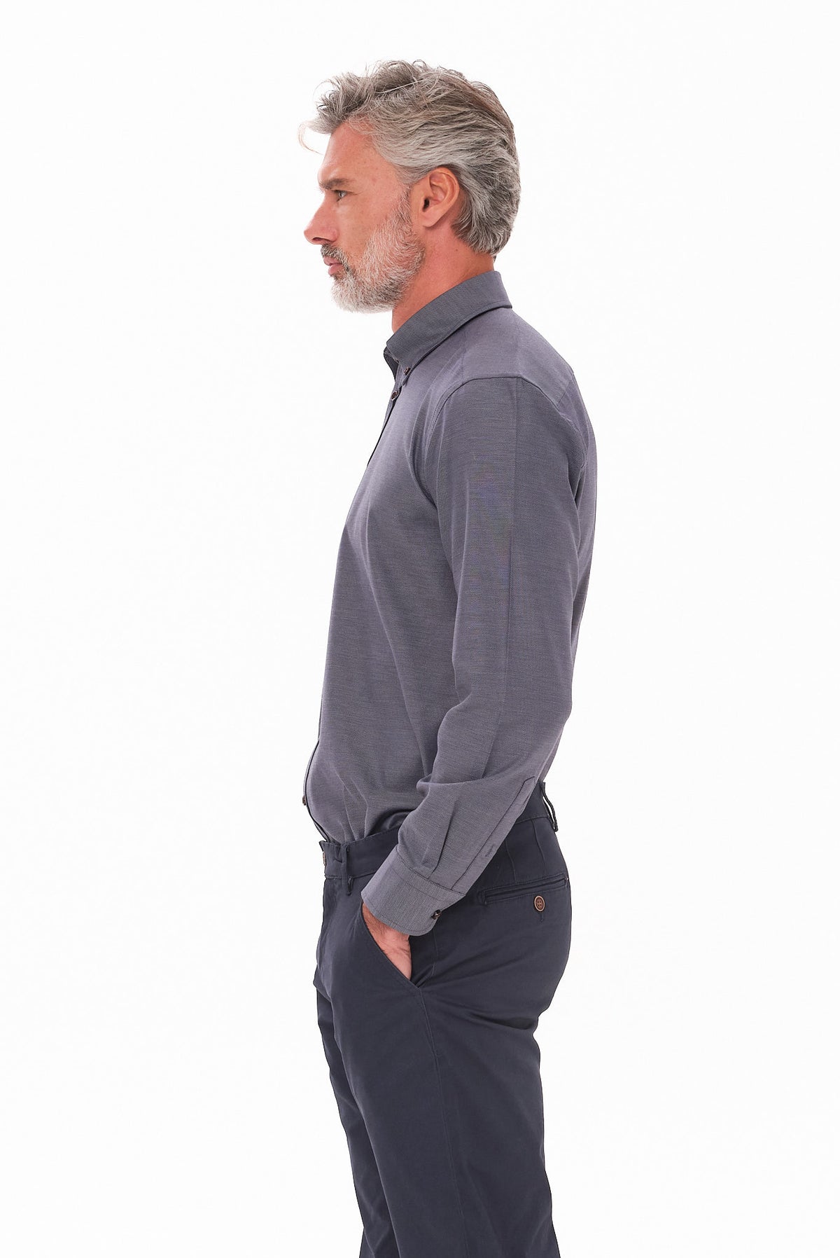 ΑΝΔΡΙΚΟ ΤΖΗΝ ΠΟΥΚΑΜΙΣΟ PORTOBELLO'S ME BUTTON DOWN ΓΙΑΚΑ REGULAR FIT