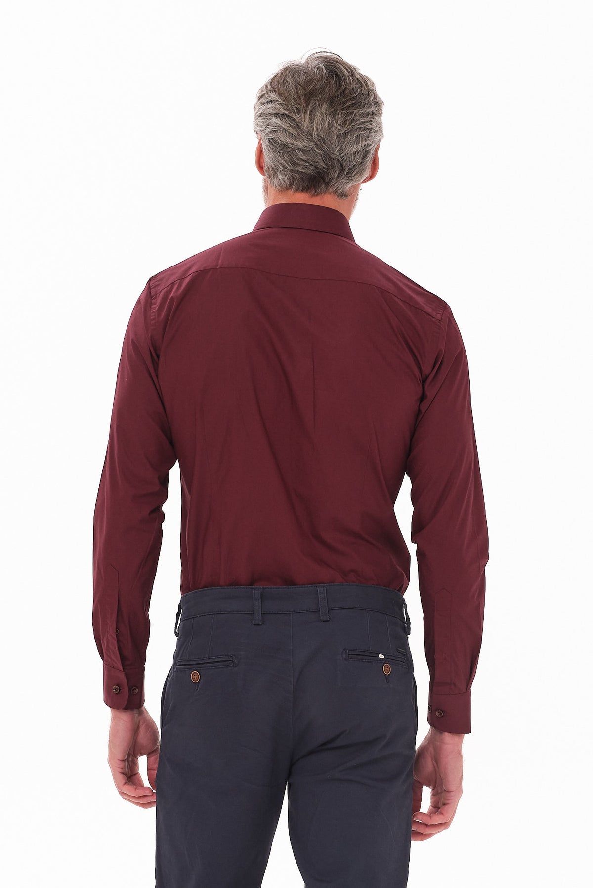 ΑΝΔΡΙΚΟ ΜΠΟΡΝΤΟ ΠΟΥΚΑΜΙΣΟ PORTOBELLO'S ΜΕ REX ΓΙΑΚΑ SLIM FIT