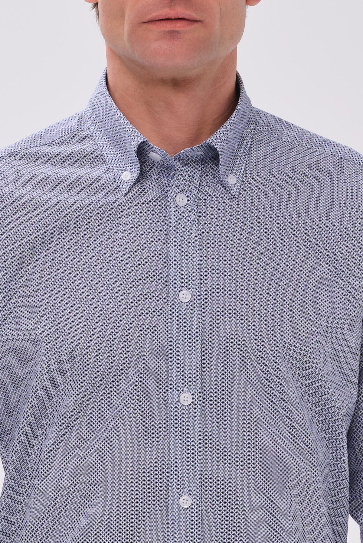 ΑΝΔΡΙΚΟ ΡΙΓΕ ΜΠΛΕ ΠΟΥΚΑΜΙΣΟ PORTOBELLO'S ΜΕ BUTTON DOWN ΓΙΑΚΑ REGULAR FIT