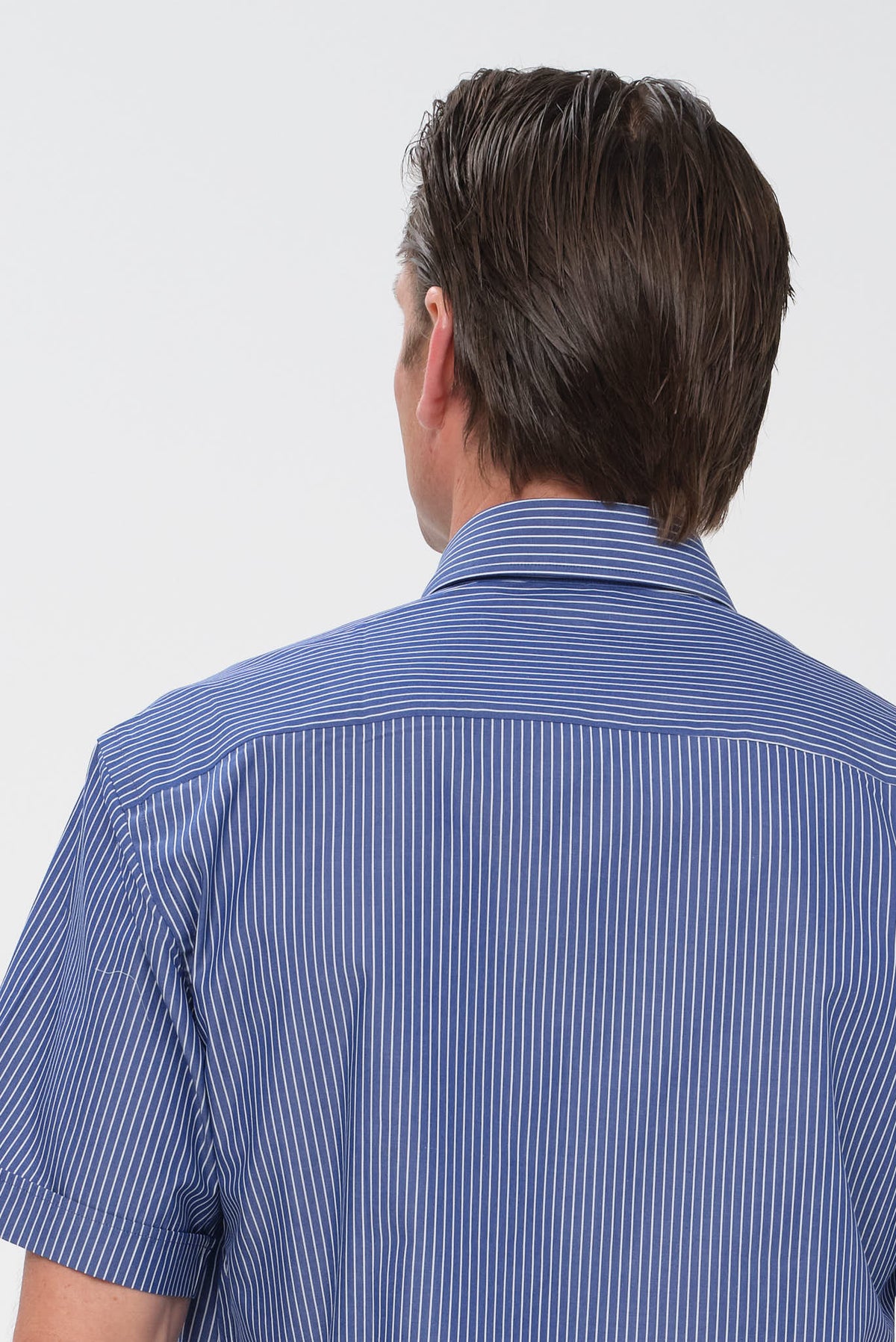 ΑΝΔΡΙΚΟ ΜΠΛΕ  ΚΟΝΤΟΜΑΝΙΚΟ ΠΟΥΚΑΜΙΣΟ ΜΕ ΛΕΠΤΗ ΡΙΓΑ ΚΑΙ BUTTON DOWN ΓΙΑΚΑ PORTOBELLO'S REGULAR FIT
