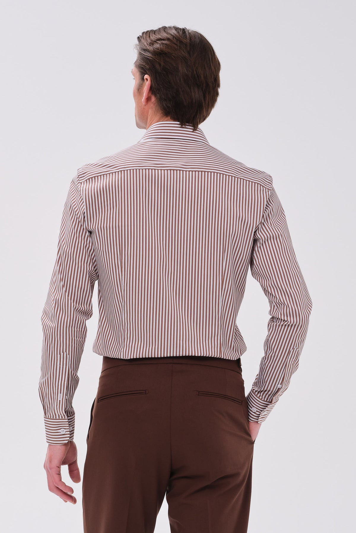 ΑΝΔΡΙΚΟ ΚΑΦΕ ΡΙΓΕ ΠΟΥΚΑΜΙΣΟ PORTOBELLO'S ΜΕ REX ΓΙΑΚΑ SLIM FIT