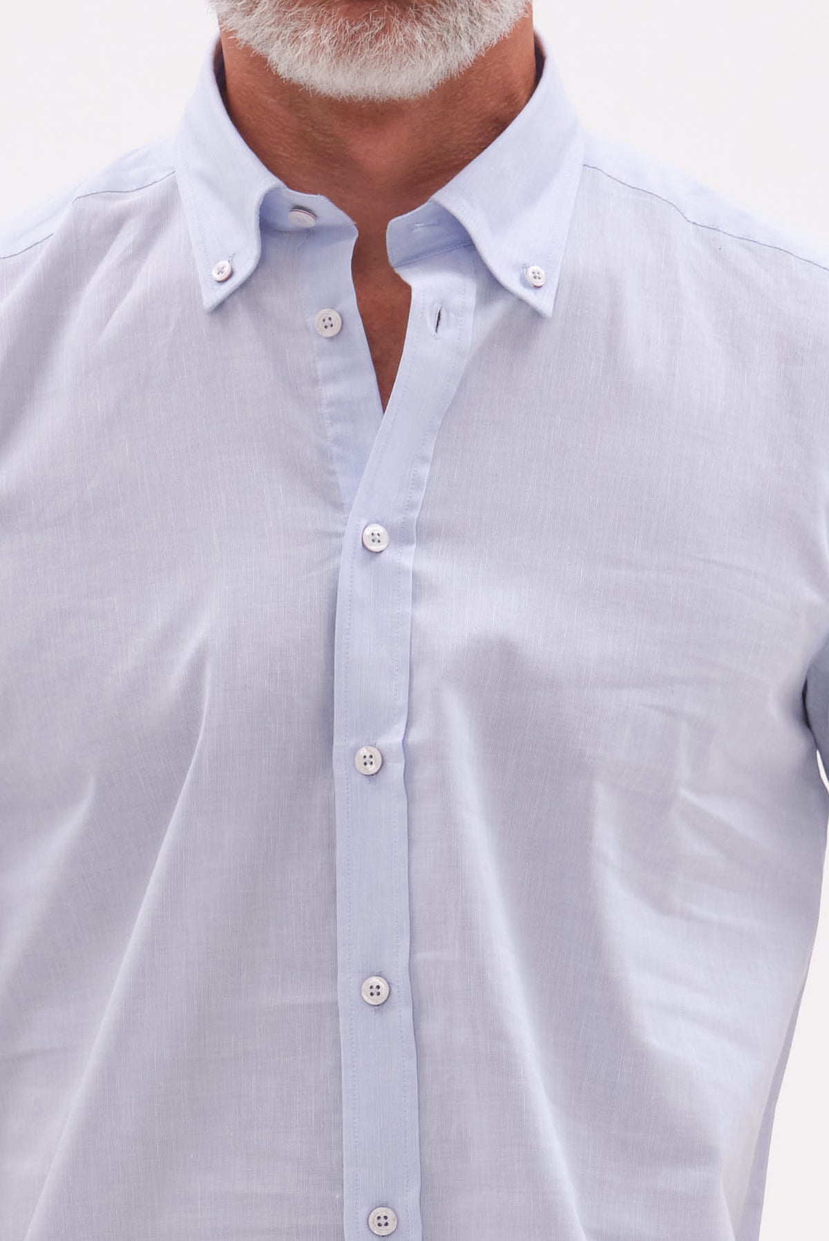 ΑΝΔΡΙΚΟ ΣΙΕΛ ΚΟΝΤΟΜΑΝΙΚΟ ΠΟΥΚΑΜΙΣΟ PORTOBELLO'S ΜΕ BUTTON DOWN ΓΙΑΚΑ REGULAR FIT