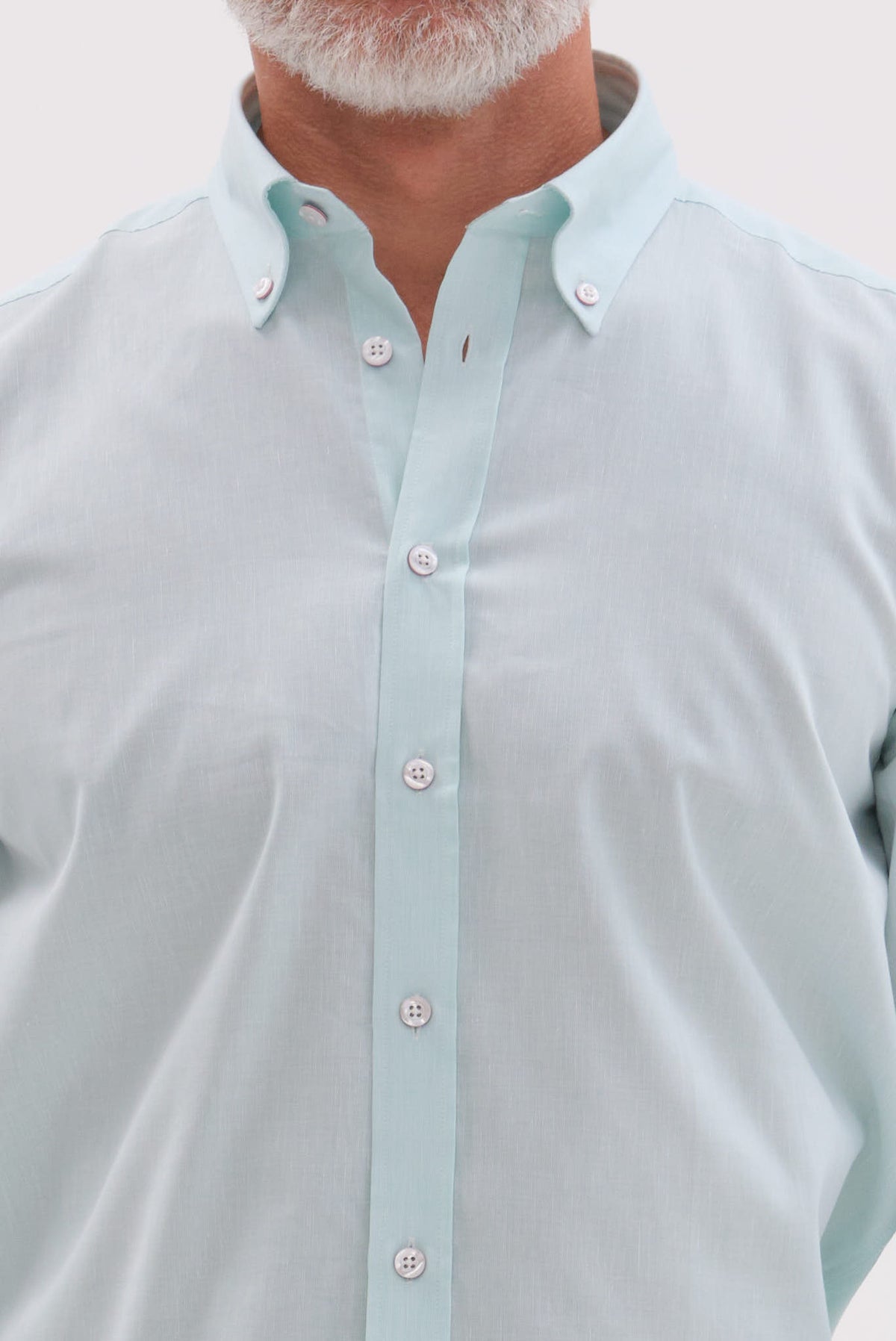 ΑΝΔΡΙΚΟ ΠΟΥΚΑΜΙΣΟ PORTOBELLO'S ΣΕ ΧΡΩΜΑ ΜΕΝΤΑΣ ΜΕ BUTTON DOWN ΓΙΑΚΑ REGULAR FIT