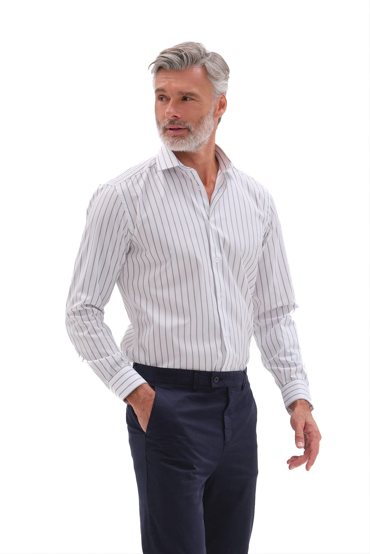 ΑΝΔΡΙΚΟ ΡΙΓΕ ΠΡΑΣΙΝΟ ΠΟΥΚΑΜΙΣΟ PORTOBELLO'S ΜΕ REX ΓΙΑΚΑ REGULAR FIT