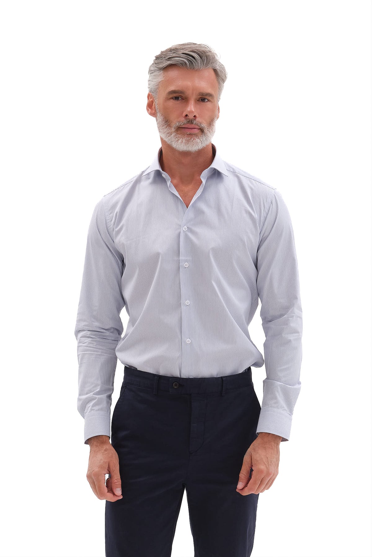 ΑΝΔΡΙΚΟ ΣΙΕΛ ΠΟΥΚΑΜΙΣΟ PORTOBELLO'S ME REX ΓΙΑΚΑ SLIM FIT