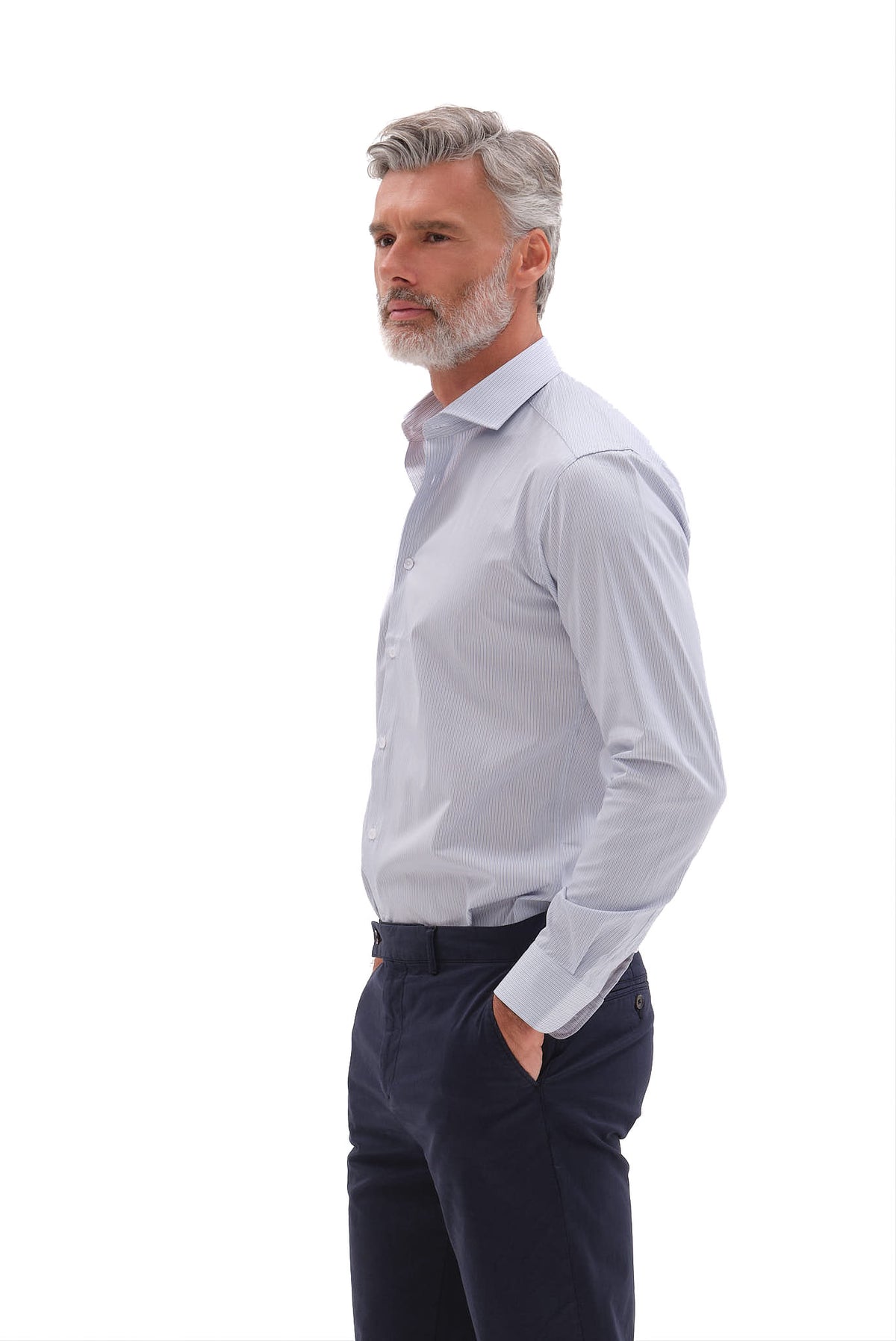 ΑΝΔΡΙΚΟ ΣΙΕΛ ΠΟΥΚΑΜΙΣΟ PORTOBELLO'S ME REX ΓΙΑΚΑ SLIM FIT