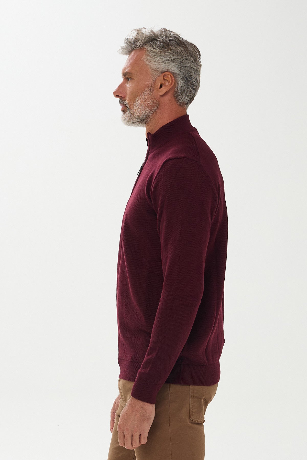 ΑΝΔΡΙΚΟ ΜΠΟΡΝΤΟ ΠΟΥΛΟΒΕΡ LUPETTO ZIP PORTOBELLO'S REGULAR FIT