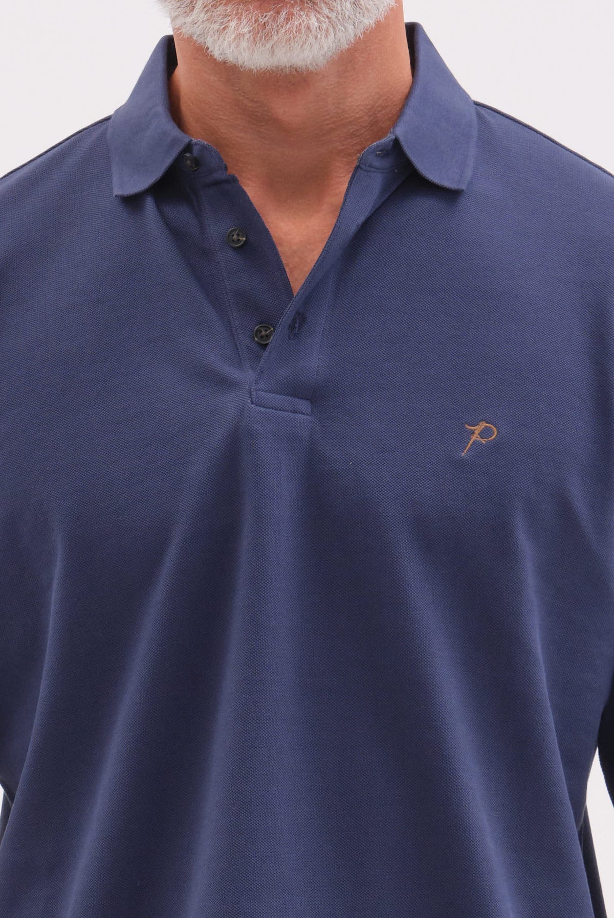 ΑΝΔΡΙΚΟ INDIGO ΜΑΚΡΥΜΑΝΙΚΟ PIQUE POLO PORTOBELLO'S