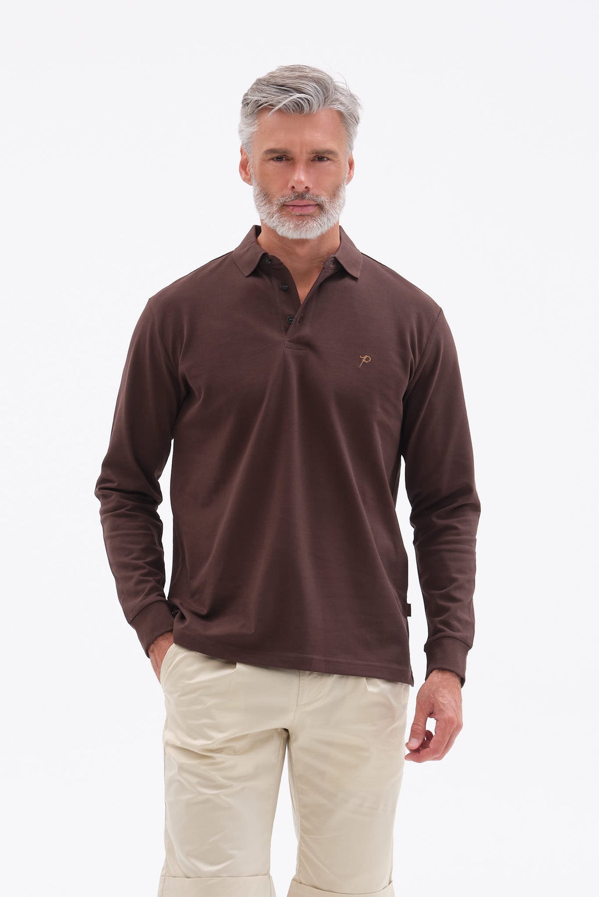 ΑΝΔΡΙΚΟ ΚΑΦΕ ΜΑΚΡΥΜΑΝΙΚΟ PIQUE POLO PORTOBELLO'S