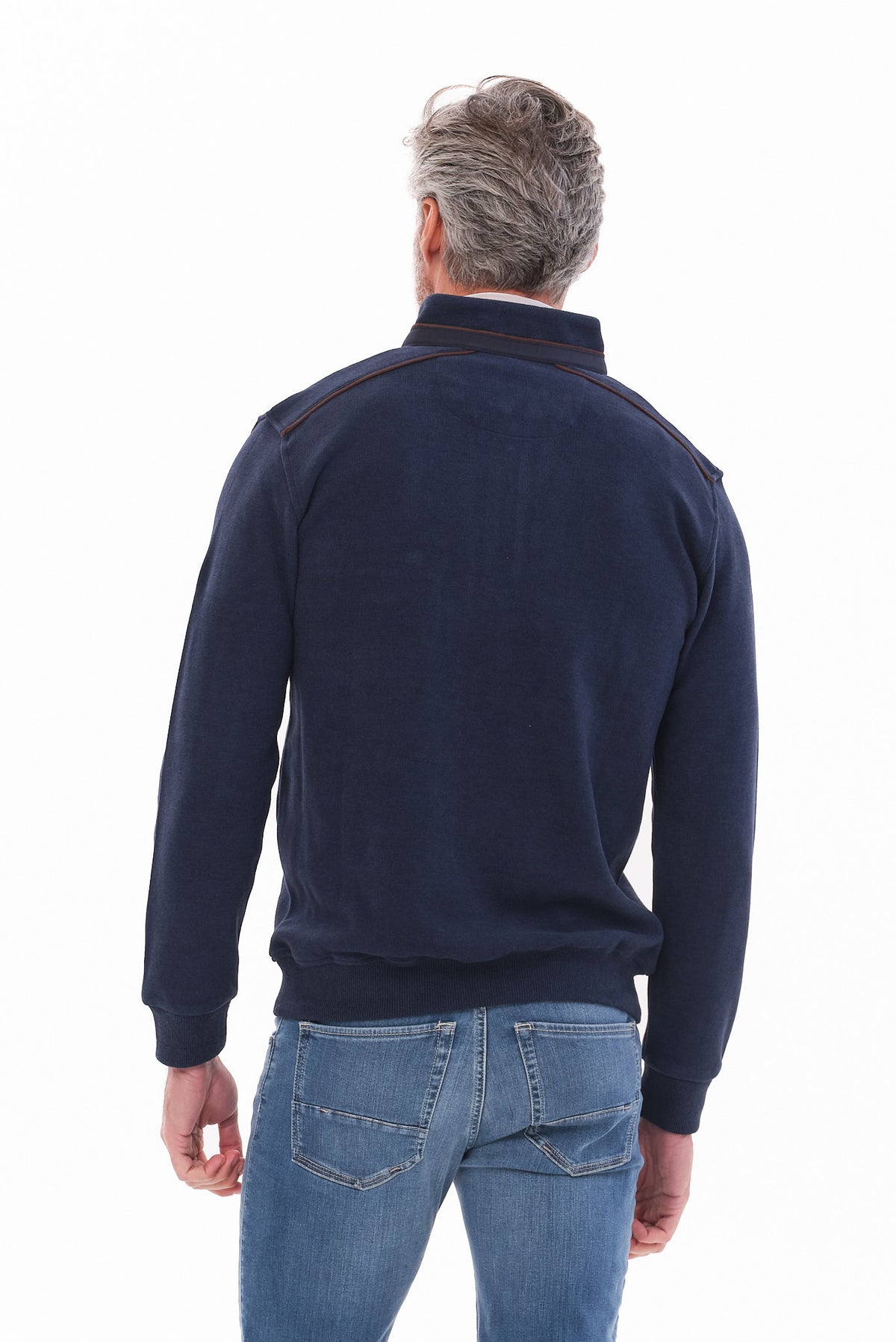 ΑΝΔΡΙΚΟ ΡΑΦ LUPETTO ZIP ΠΟΥΛΟΒΕΡ PORTOBELLO'S REGULAR FIT