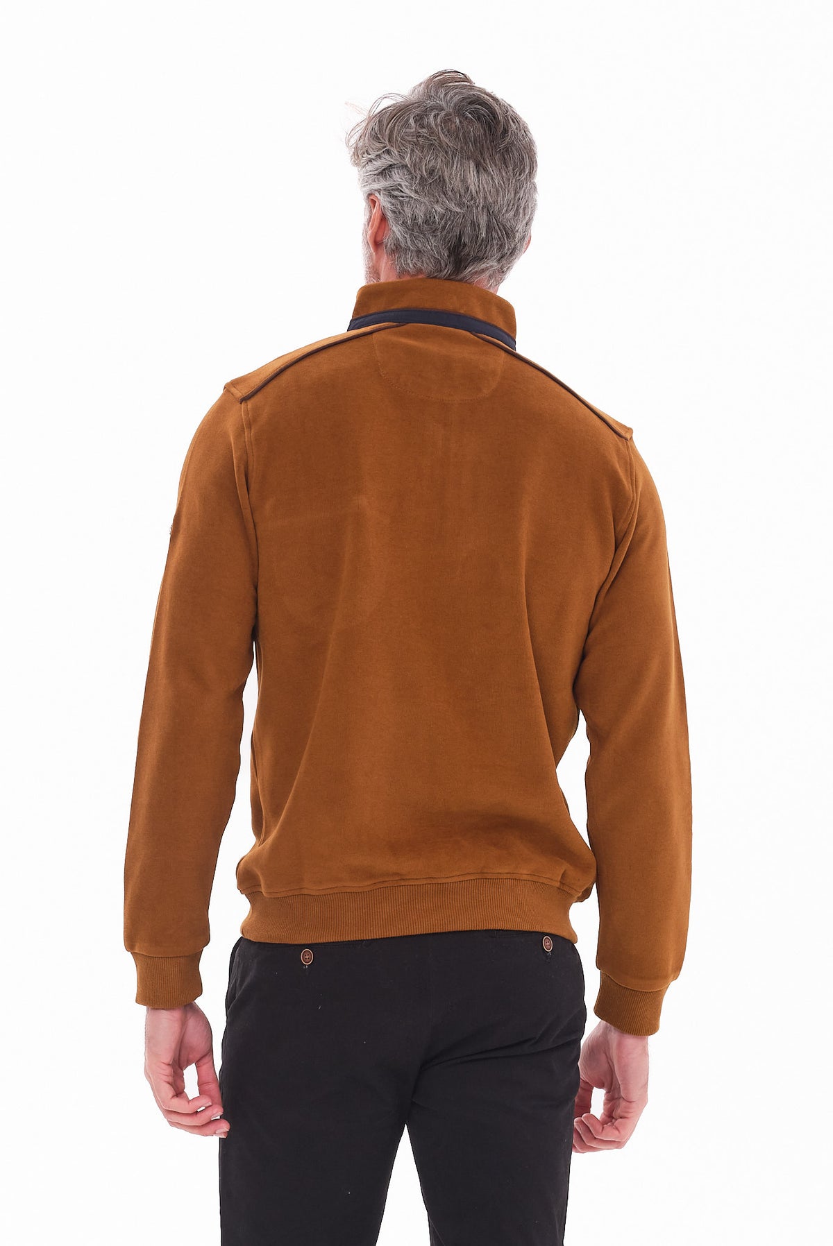 ΑΝΔΡΙΚΟ ΚΑΜΗΛΟ LUPETTO ZIP ΠΟΥΛΟΒΕΡ PORTOBELLO'S REGULAR FIT