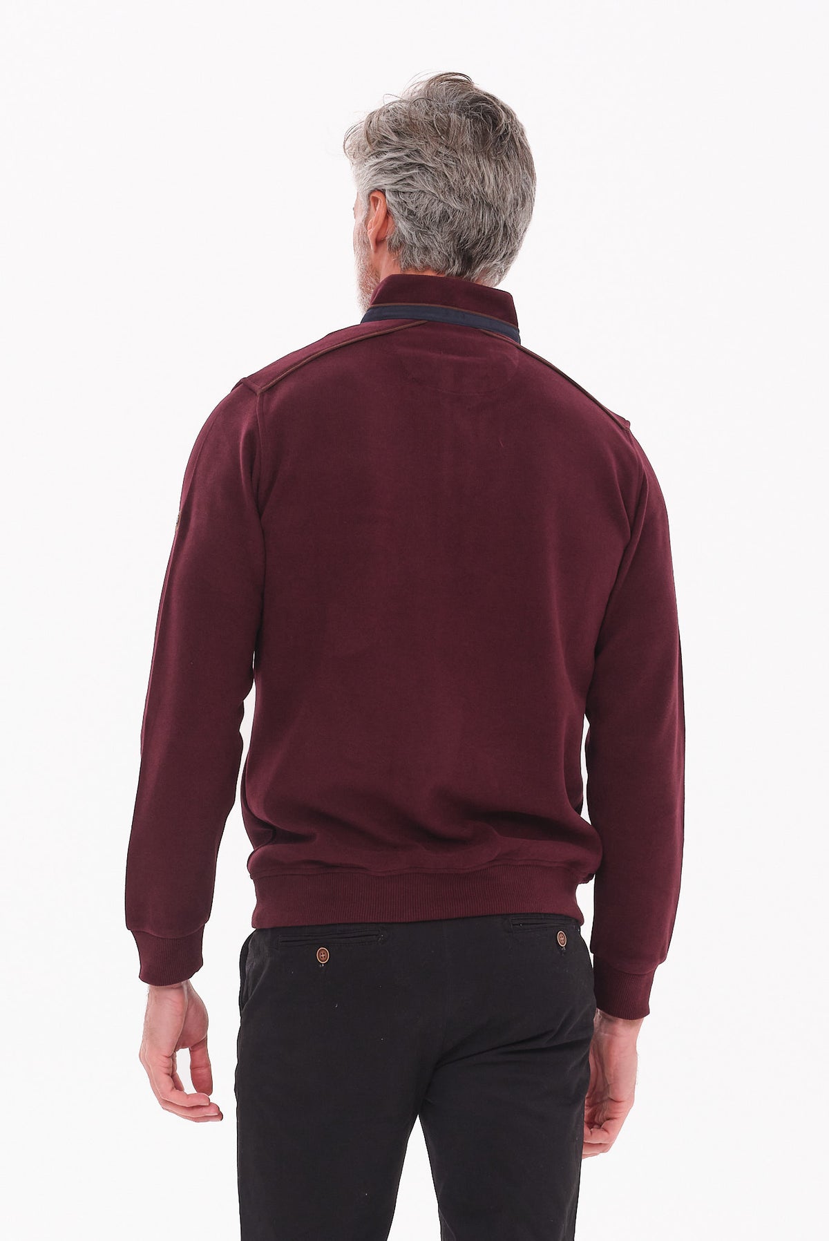 ΑΝΔΡΙΚΟ ΜΠΟΡΝΤΟ LUPETTO ZIP ΠΟΥΛΟΒΕΡ PORTOBELLO'S REGULAR FIT