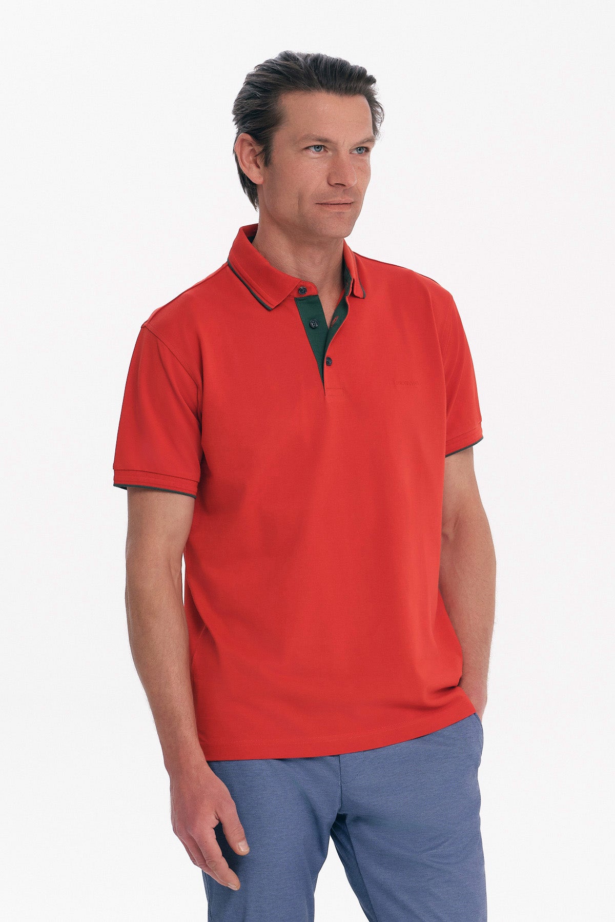 ΑΝΔΡΙΚΟ ΕΚΑΙ POLO COTTON PIMA REGULAR FIT PORTOBELLO'S