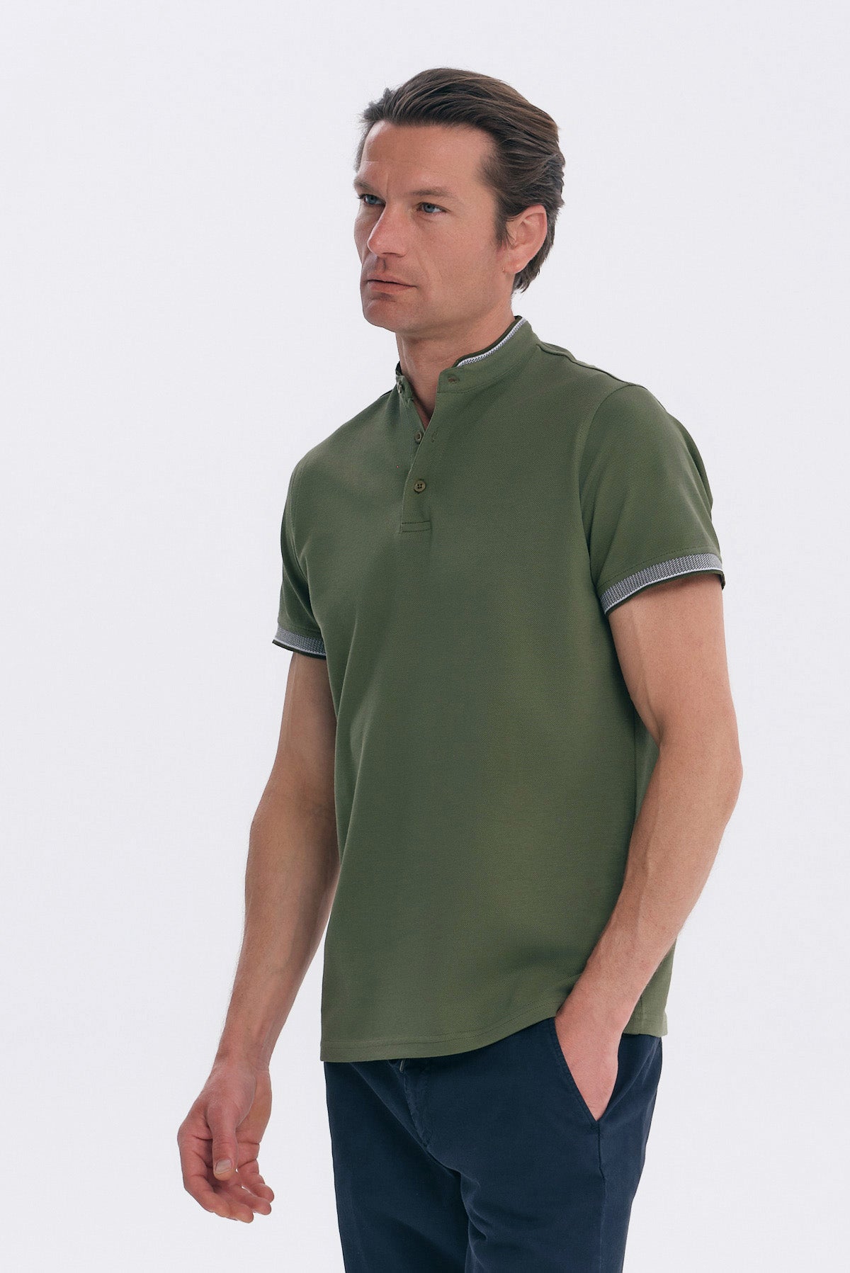 ΑΝΔΡΙΚΟ ΛΑΔΙ POLO REGULAR FIT PORTOBELLO'S MΕ ΜΑΟ ΓΙΑΚΑ