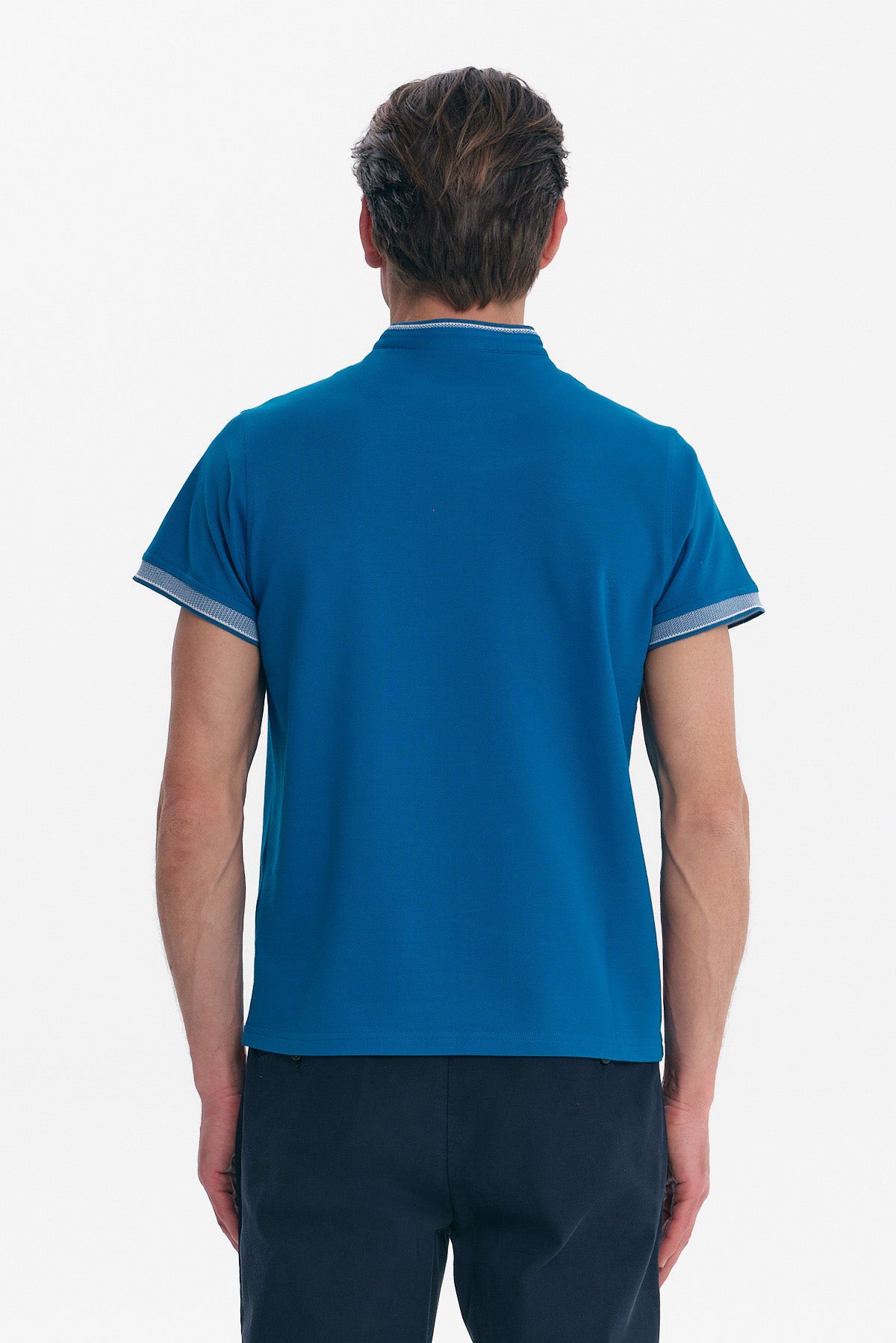 ΑΝΔΡΙΚΟ ΠΕΤΡΟΛ POLO REGULAR FIT PORTOBELLO'S MΕ ΜΑΟ ΓΙΑΚΑ