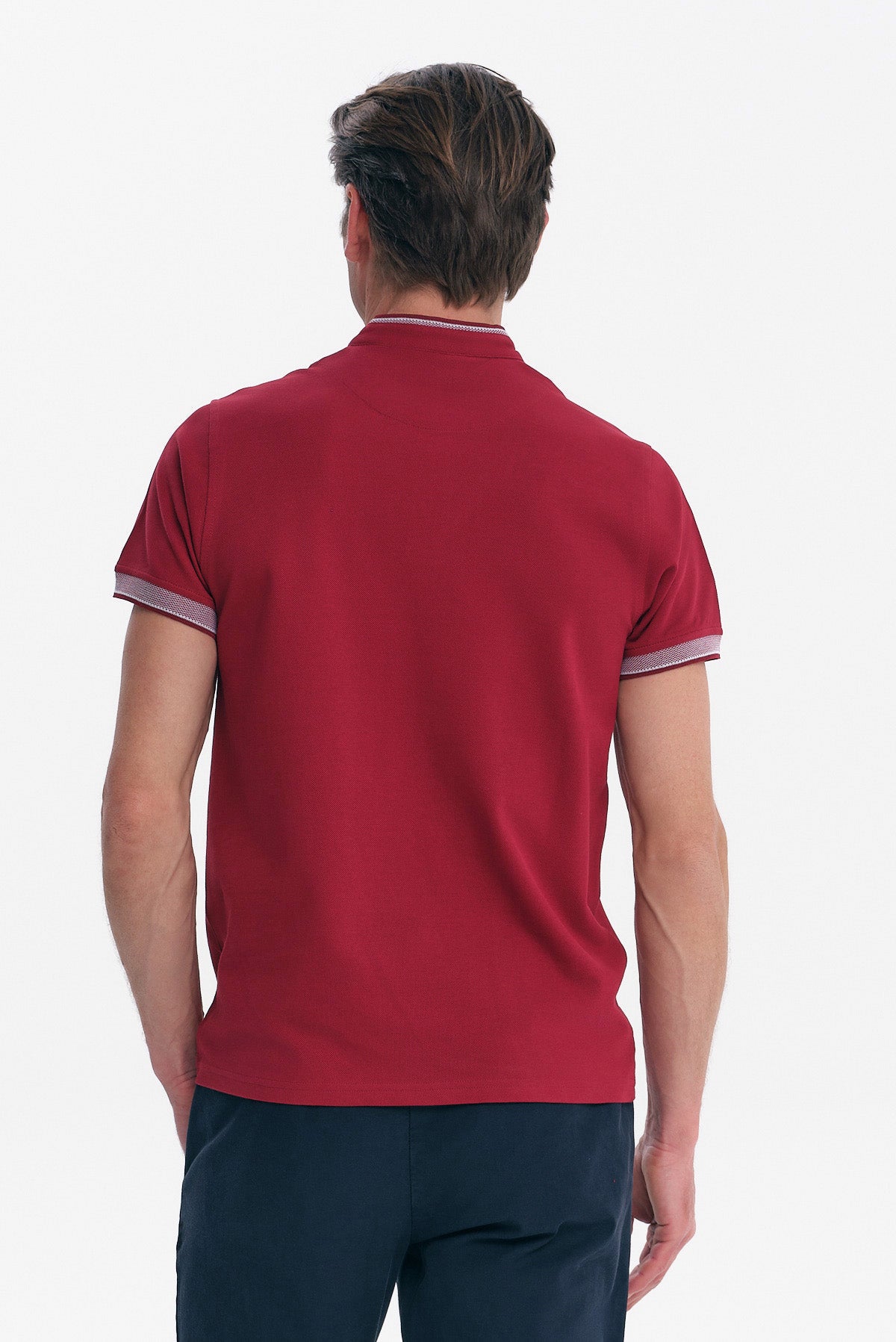 ΑΝΔΡΙΚΟ ΜΠΟΡΝΤΟ POLO REGULAR FIT PORTOBELLO'S MΕ ΜΑΟ ΓΙΑΚΑ