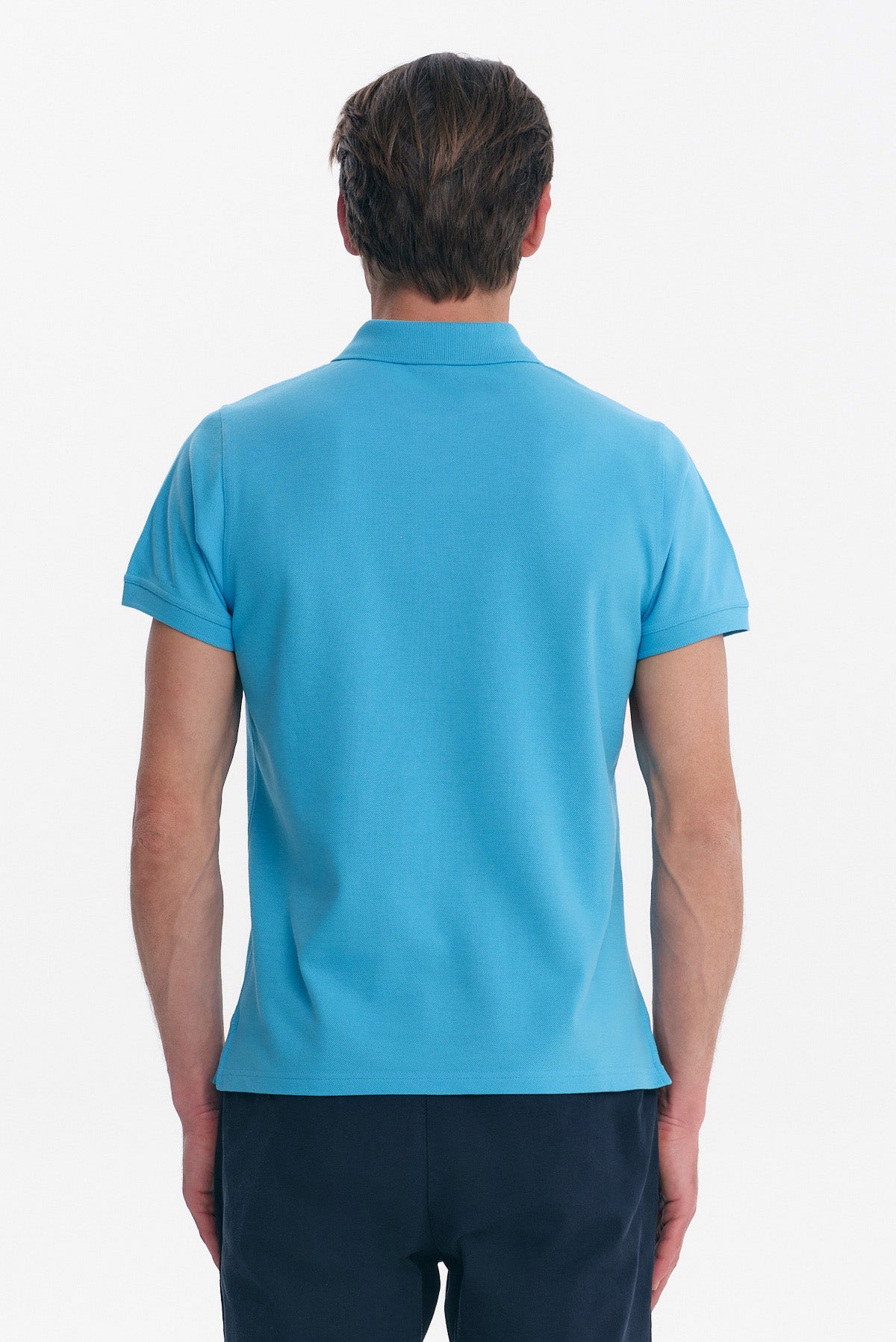 ΑΝΔΡΙΚΟ ΜΟΝΟΧΡΩΜΟ ΣΙΕΛ POLO REGULAR FIT PORTOBELLO'S