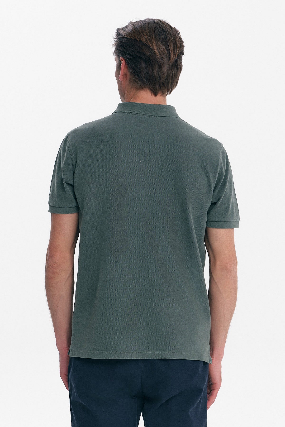 ΑΝΔΡΙΚΟ ΛΑΔΙ ΚΟΝΤΟΜΑΝΙΚΟ POLO GARMENT DYED PORTOBELLO'S