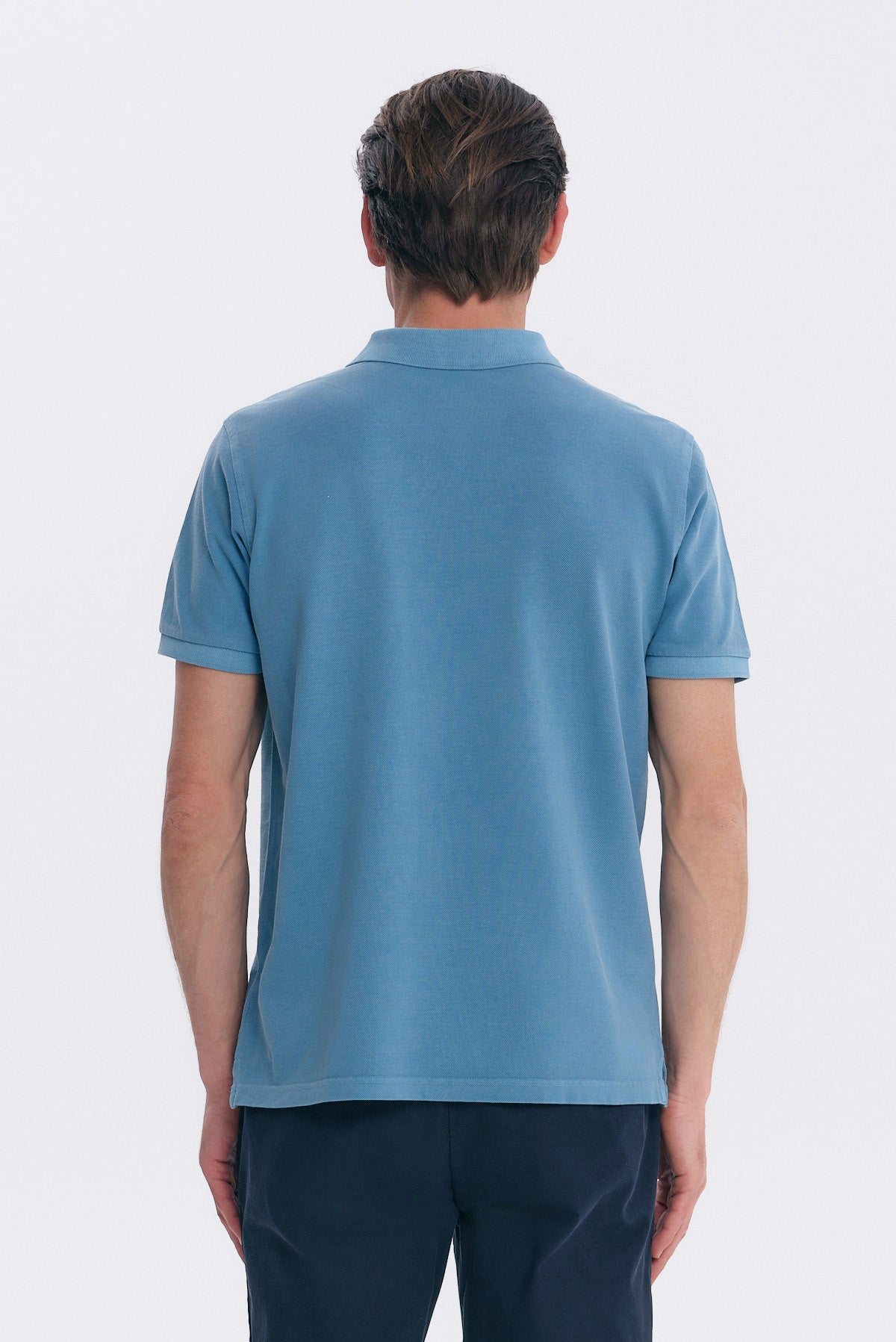 ΑΝΔΡΙΚΟ ΤΙΡΚΟΥΑΖ ΚΟΝΤΟΜΑΝΙΚΟ POLO GARMENT DYED PORTOBELLO'S