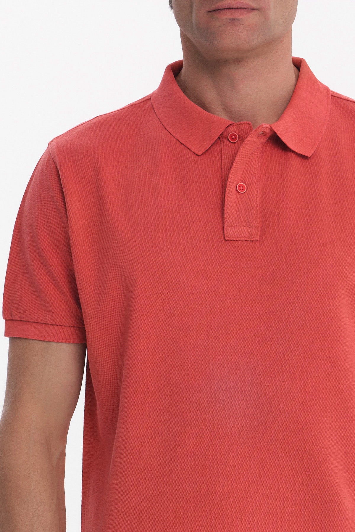 ΑΝΔΡΙΚΟ ΚΟΡΑΛΙ ΚΟΝΤΟΜΑΝΙΚΟ POLO GARMENT DYED PORTOBELLO'S