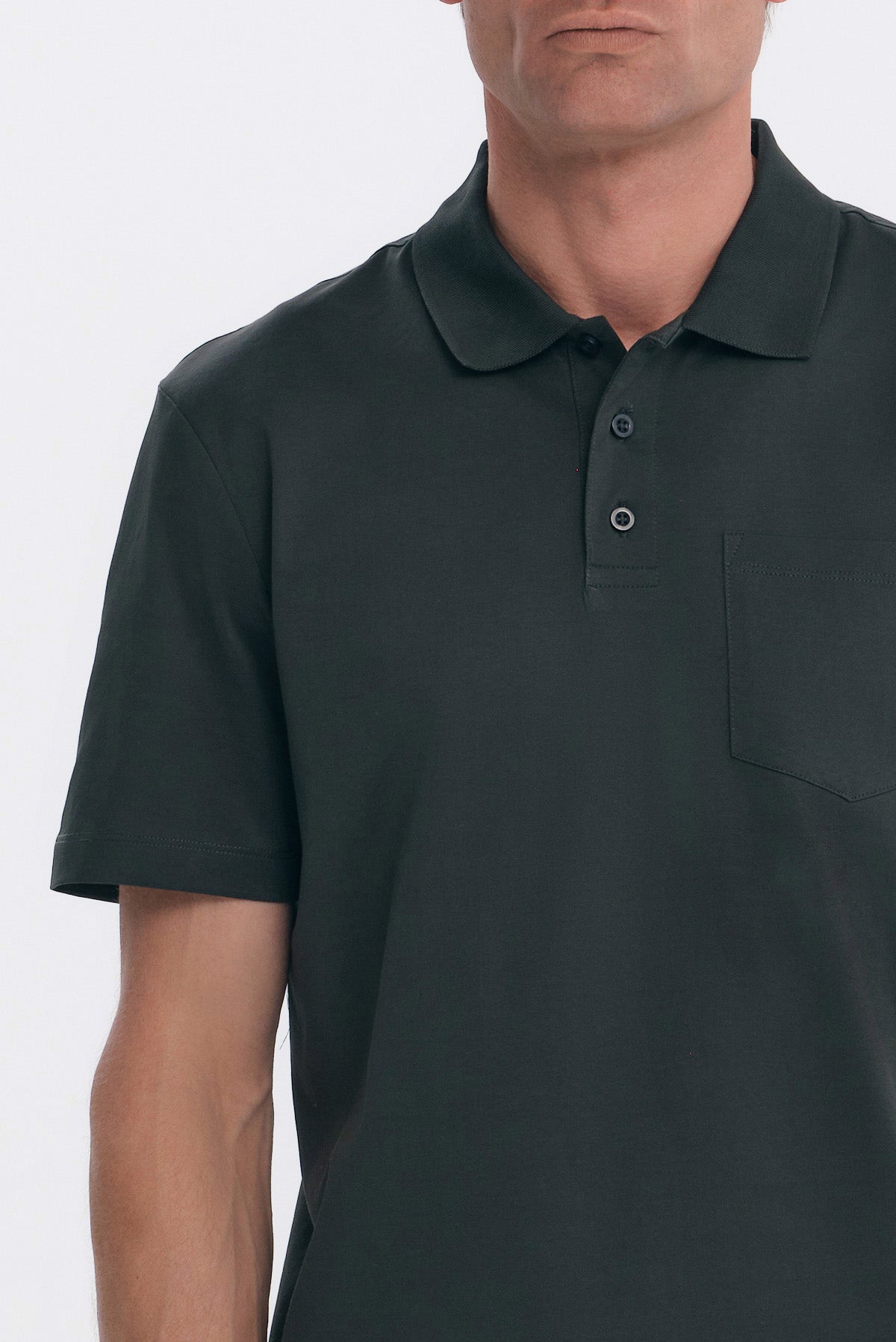 ΑΝΔΡΙΚΟ ΛΑΔΙ ΜΟΝΟΧΡΩΜΟ ΚΟΝΤΟΜΑΝΙΚΟ POLO JERSEY PORTOBELLO'S