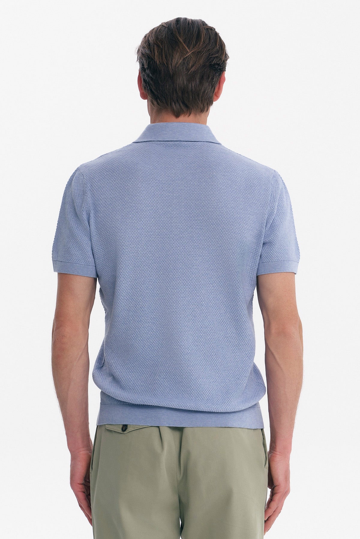 ΑΝΔΡΙΚΟ ΣΙΕΛ ΠΛΕΚΤΟ POLO REGULAR FIT PORTOBELLO'S