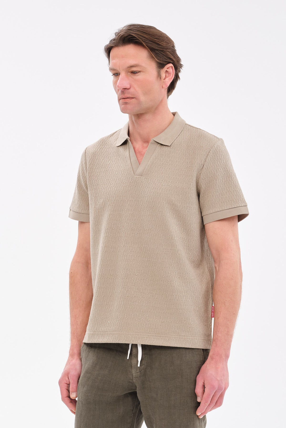 ΑΝΔΡΙΚΟ ΣΚΟΥΡΟ ΜΠΕΖ ΚΟΝΤΟΜΑΝΙΚΟ  POLO JOOP REGULAR FIT
