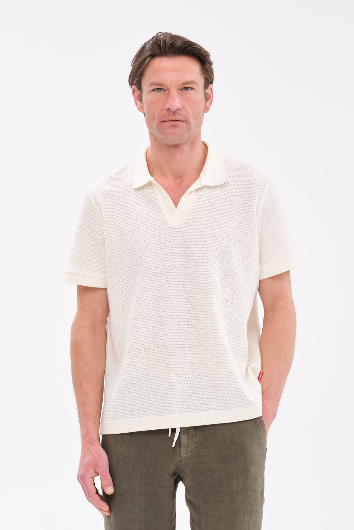 ΑΝΔΡΙΚΟ ΕΚΡΟΥ ΚΟΝΤΟΜΑΝΙΚΟ  POLO JOOP REGULAR FIT