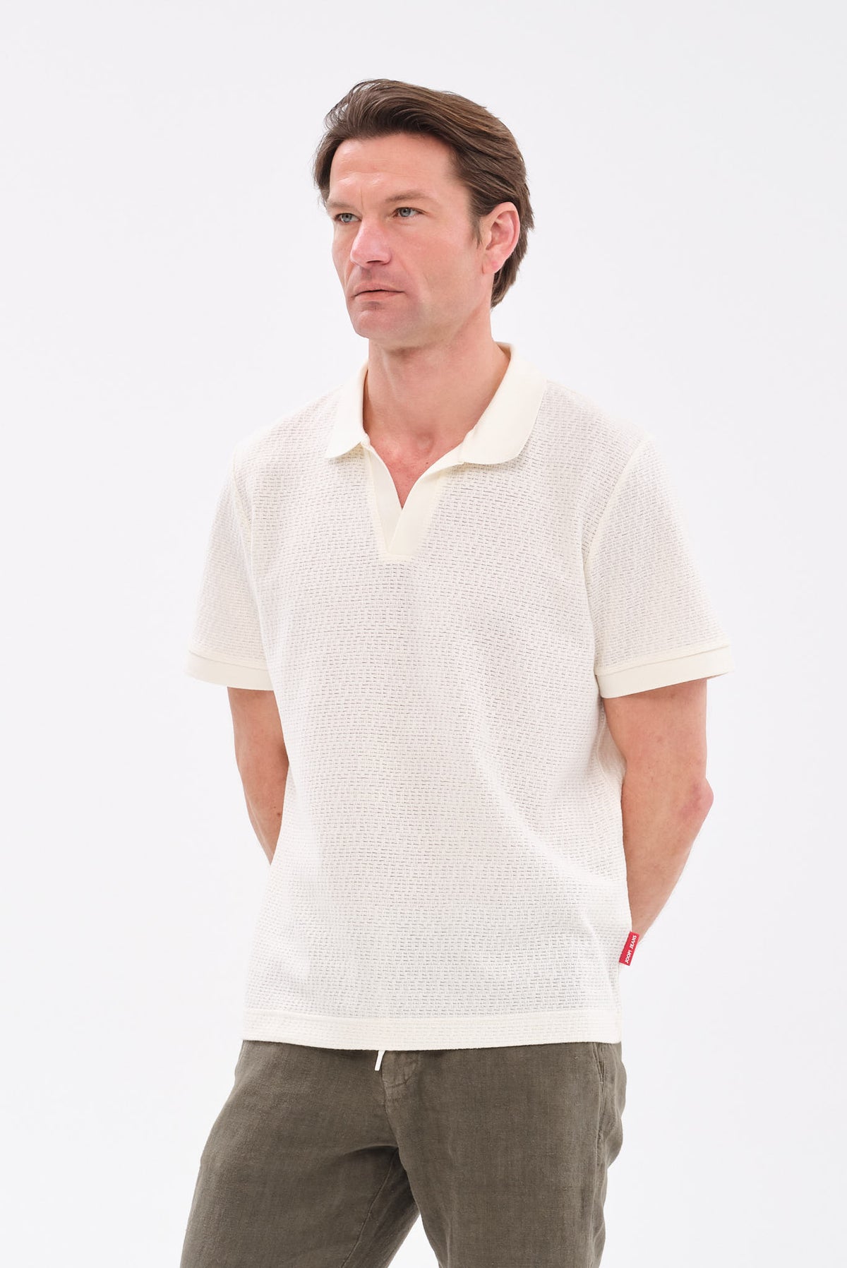 ΑΝΔΡΙΚΟ ΕΚΡΟΥ ΚΟΝΤΟΜΑΝΙΚΟ  POLO JOOP REGULAR FIT