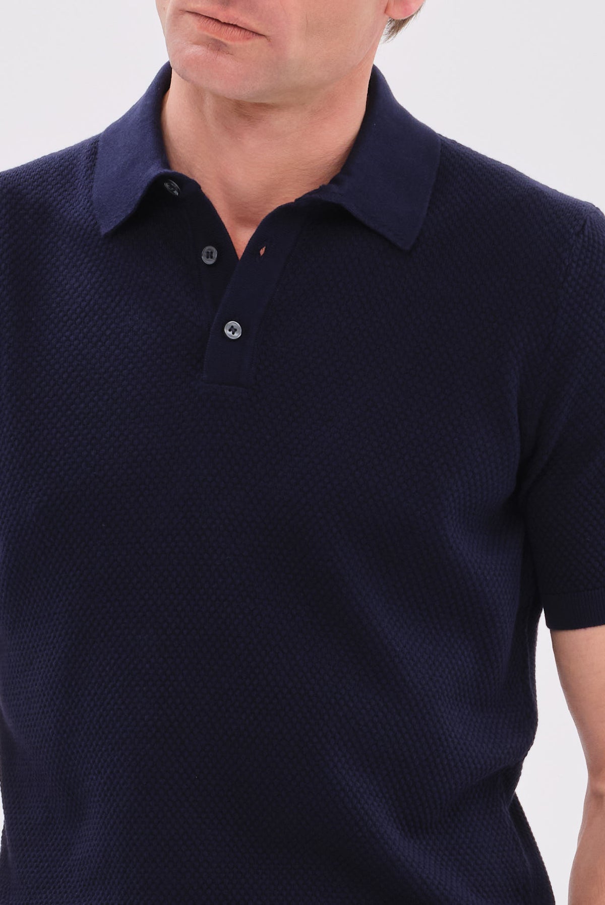 ΑΝΔΡΙΚΟ ΠΛΕΚΤΟ ΜΠΛΕ ΚΟΝΤΟΜΑΝΙΚΟ POLO PORTOBELLO'S REGULAR FIT