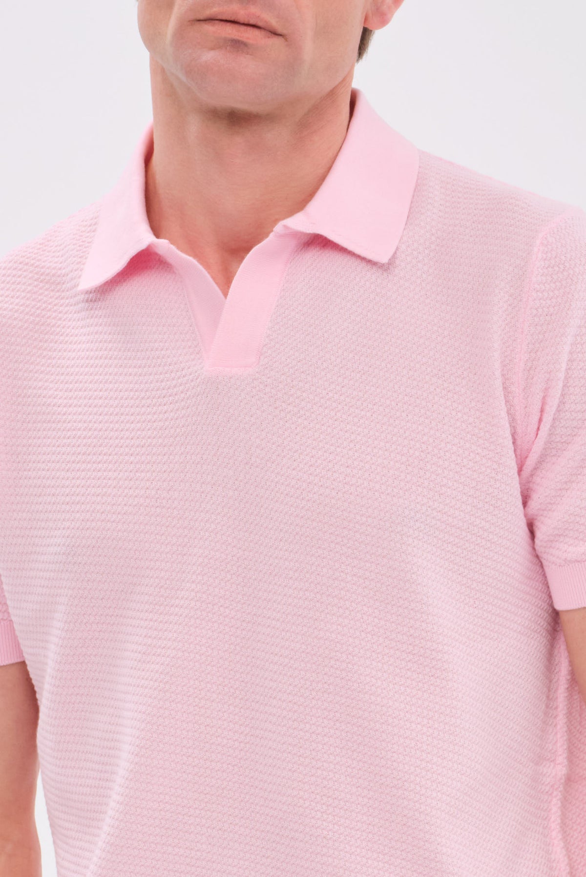 ΑΝΔΡΙΚΟ ΡΟΖ ΚΟΝΤΟΜΑΝΙΚΟ ΠΛΕΚΤΟ POLO PORTOBELLO'S REGULAR FIT