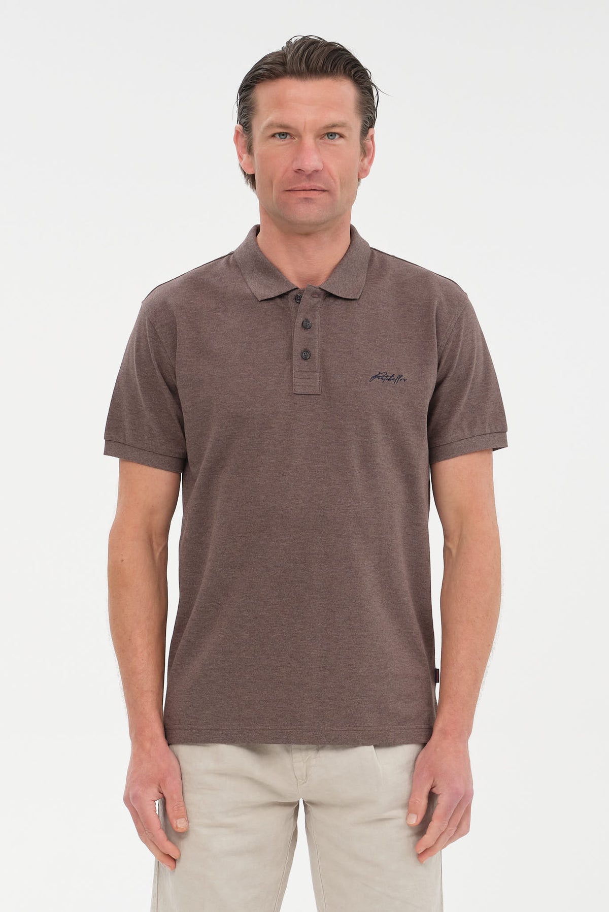 ΑΝΔΡΙΚΟ ΚΑΦΕ ΚΟΝΤΟΜΑΝΙΚΟ POLO PORTOBELLO'S REGULAR FIT