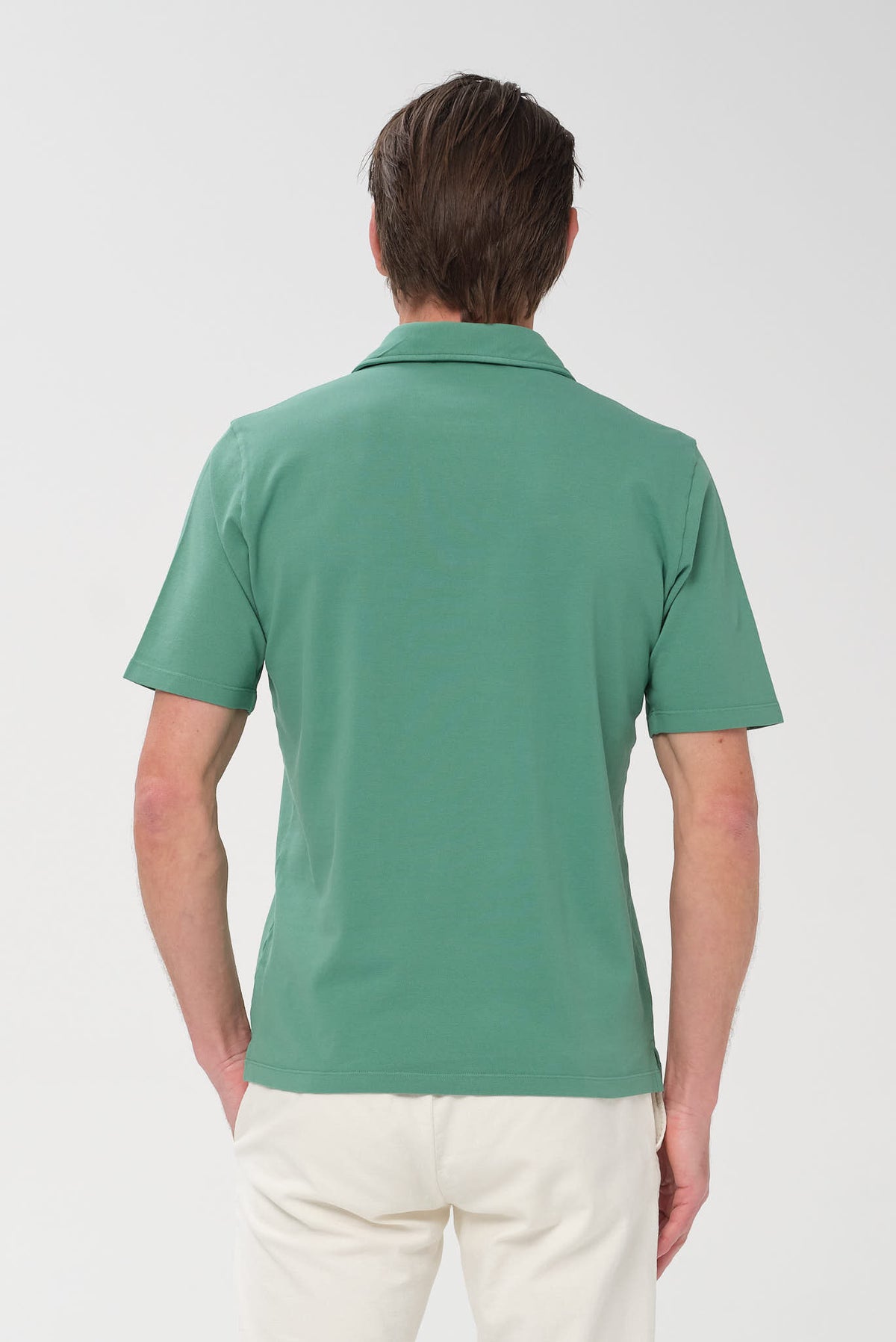 ΑΝΔΡΙΚΟ ΠΡΑΣΙΝΟ ΚΟΝΤΟΜΑΝΙΚΟ PIQUE POLO FERANTE REGULAR FIT