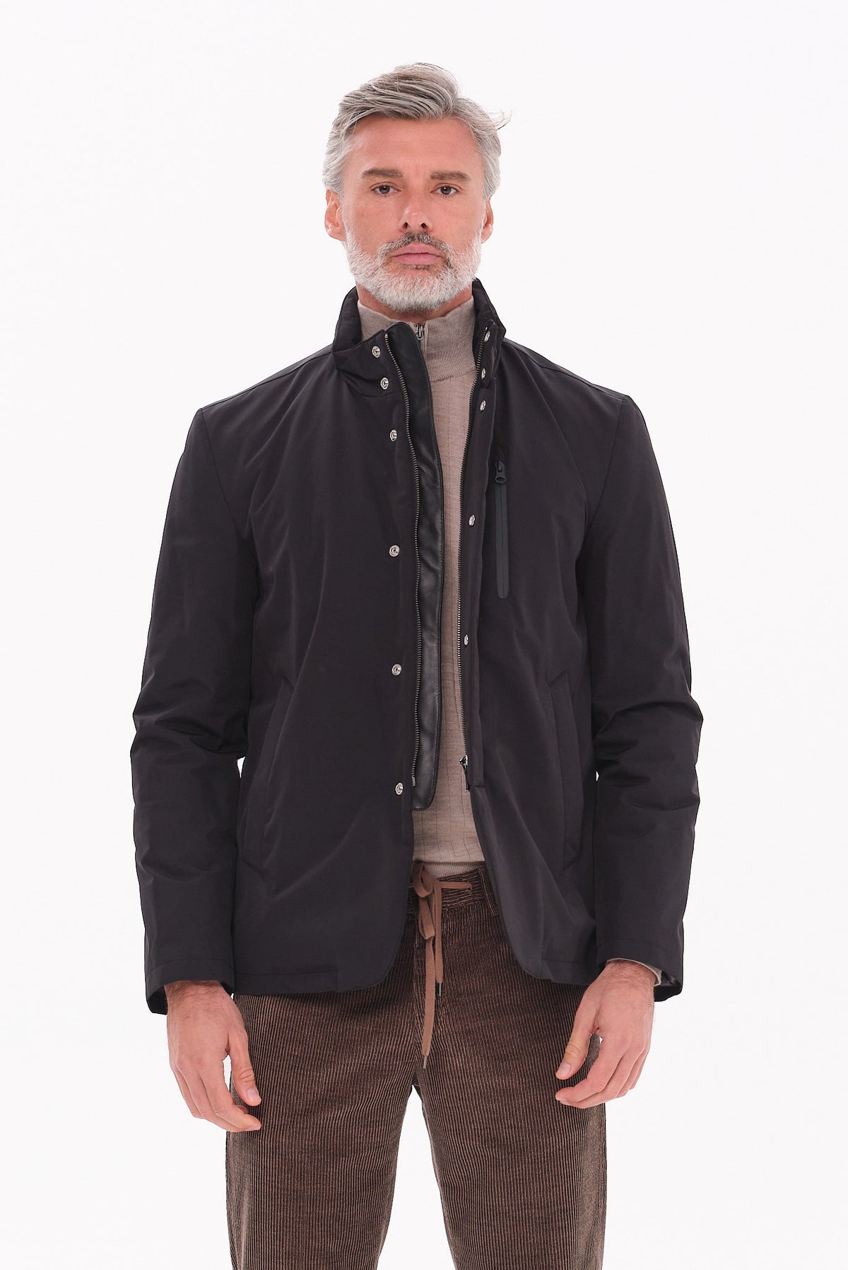 ΑΝΔΡΙΚΟ ΜΑΥΡΟ ΜΠΟΥΦΑΝ PORTOBELLO'S REGULAR FIT
