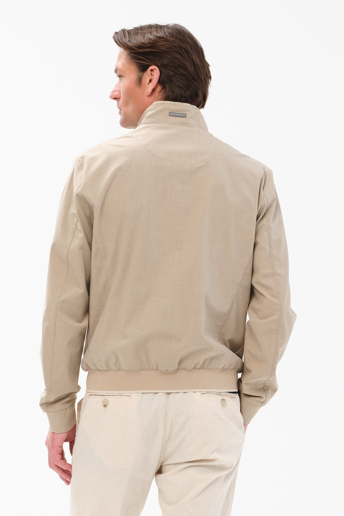 ΑΝΔΡΙΚΟ ΜΠΕΖ ΣΚΟΥΡΟ JACKET MILESTONE REGULAR FIT