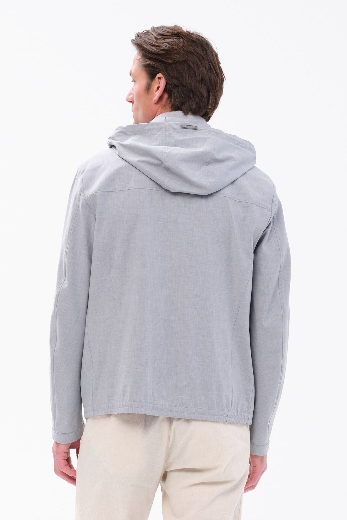 ΑΝΔΡΙΚΟ ΓΚΡΙ ΑΝΟΙΧΤΟ JACKET MILESTONE REGULAR FIT