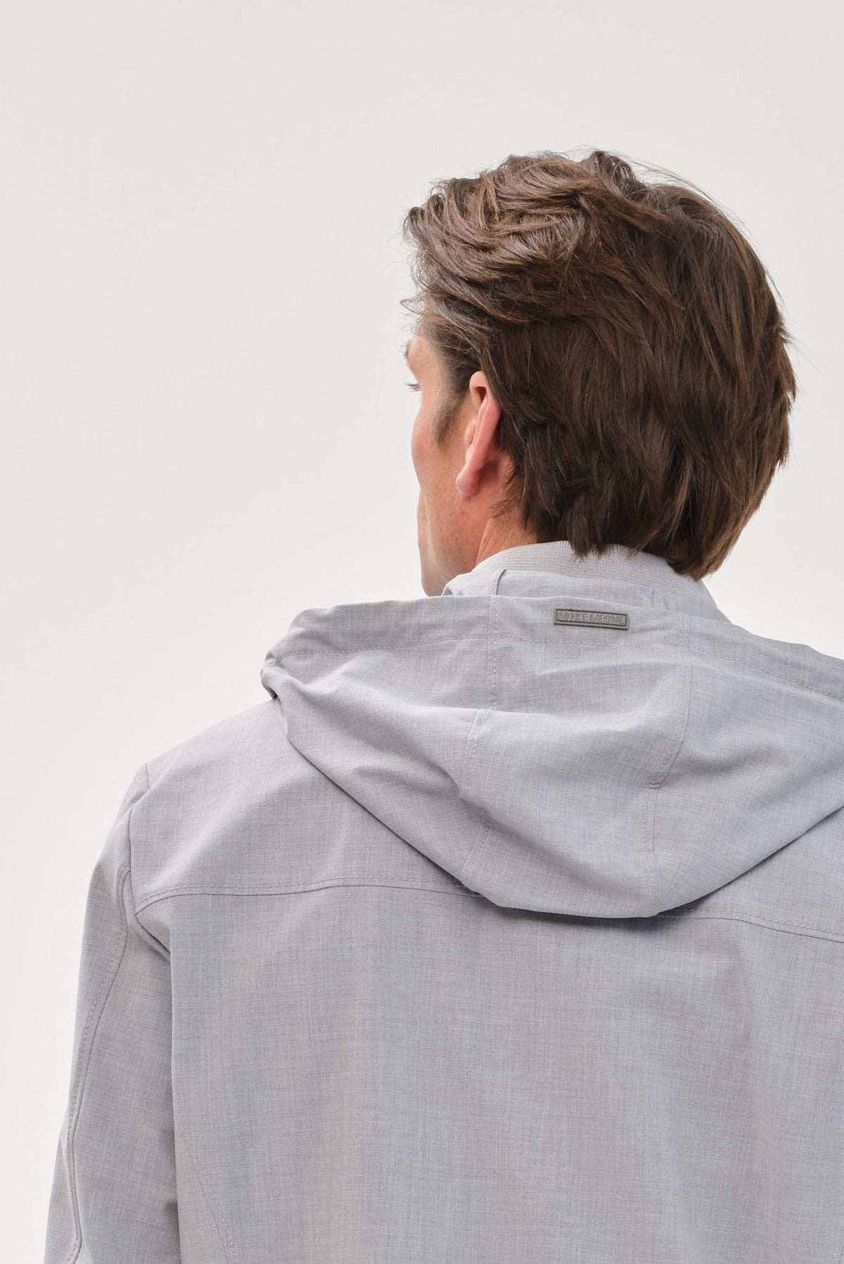 ΑΝΔΡΙΚΟ ΓΚΡΙ ΑΝΟΙΧΤΟ JACKET MILESTONE REGULAR FIT