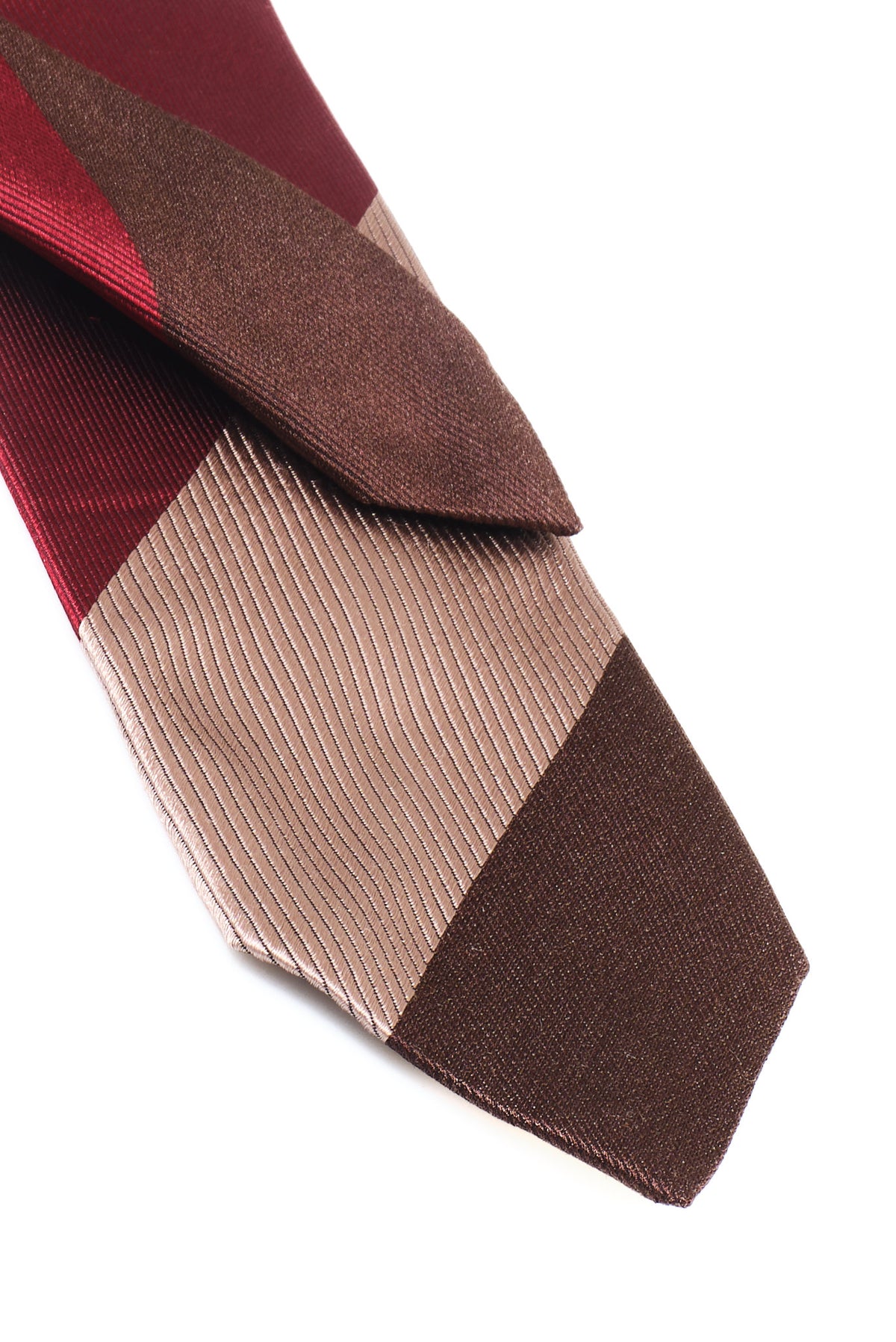 ΑΝΔΡΙΚΗ ΜΕΤΑΞΩΤΗ ΓΡΑΒΑΤΑ CLUB MOLINELLI ΣΕ ΜΠΟΡΝΤΟ ΚΑΦΕ ΚΑΙ ΜΠΕΖ ΑΠΟΧΡΩΣΗ