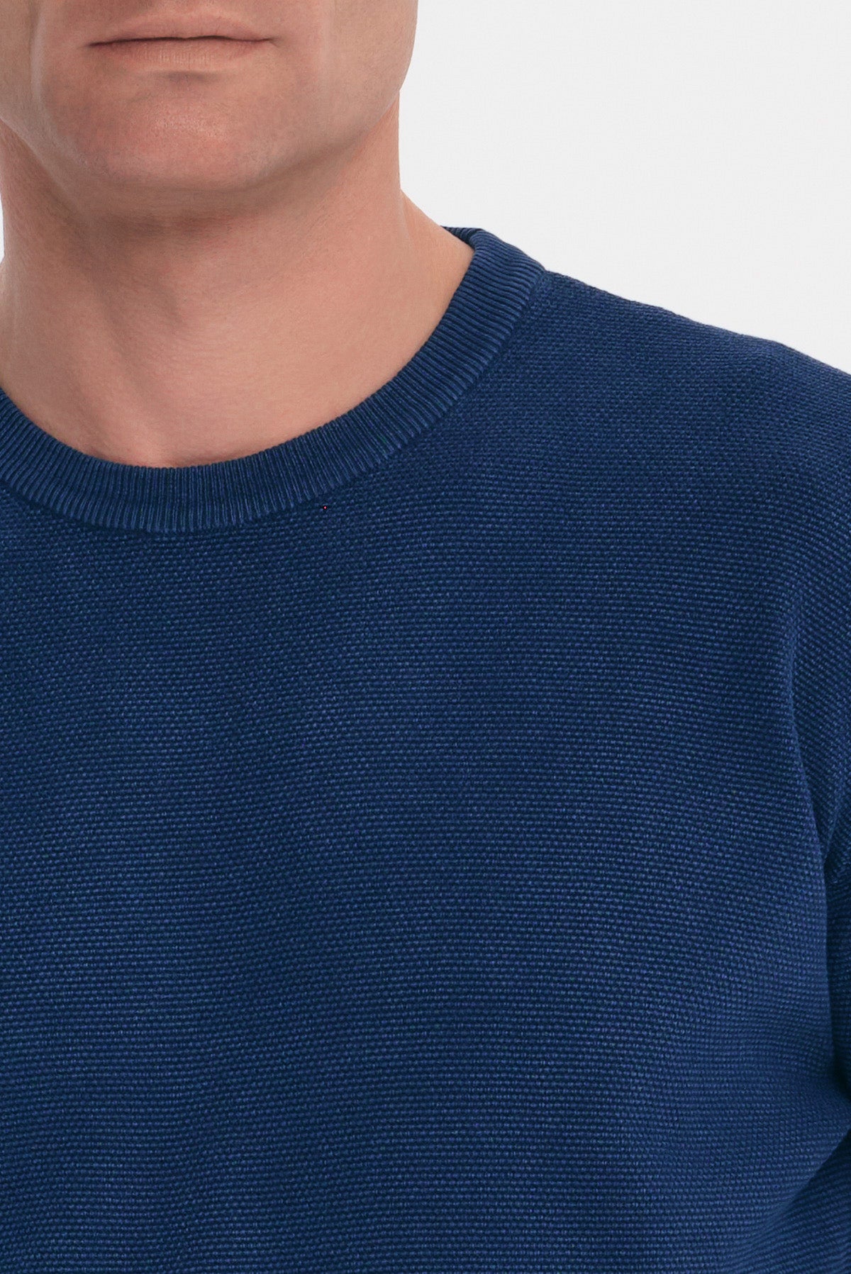 ΑΝΔΡΙΚΟ INDIGO ΕΛΑΦΡΥ ΠΛΕΚΤΟ ΜΑΚΡΥΜΑΝΙΚΟ REGULAR FIT PORTOBELLO'S