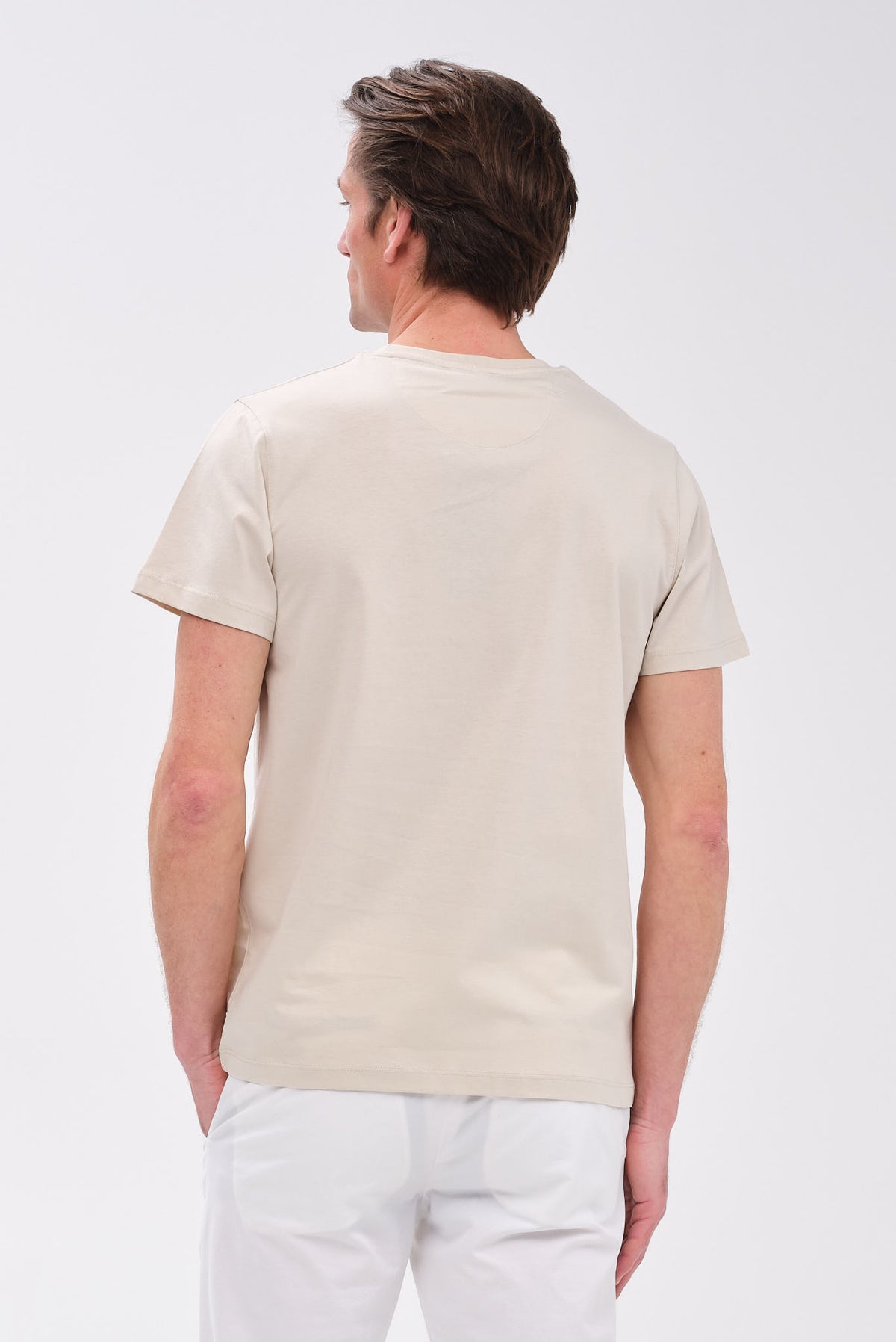 PORTOBELLO'S ΜΠΕΖ ΣΚΟΥΡΟ NAUTICAL T-SHIRT "BLUE HORIZONS" EDITION