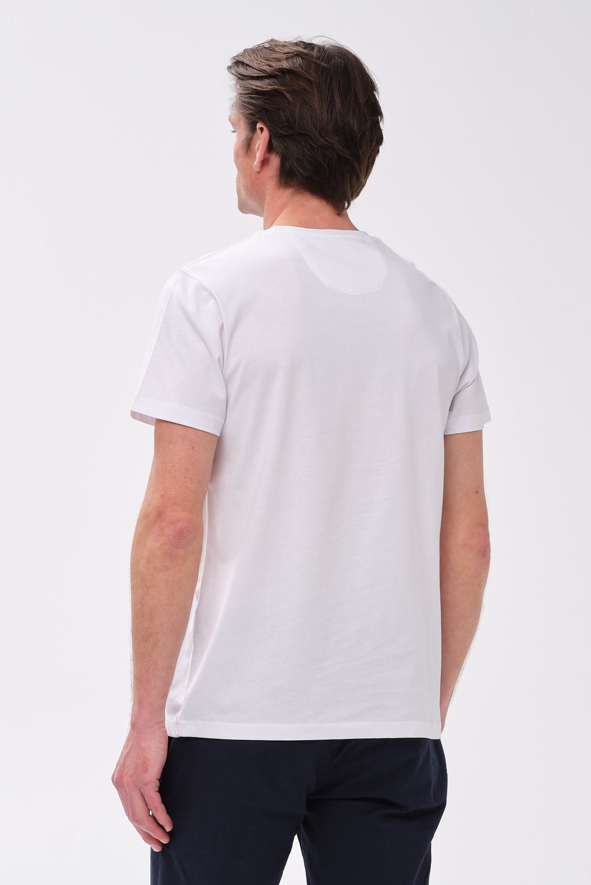 PORTOBELLO'S ΛΕΥΚΟ NAUTICAL T-SHIRT "BLUE HORIZONS" EDITION