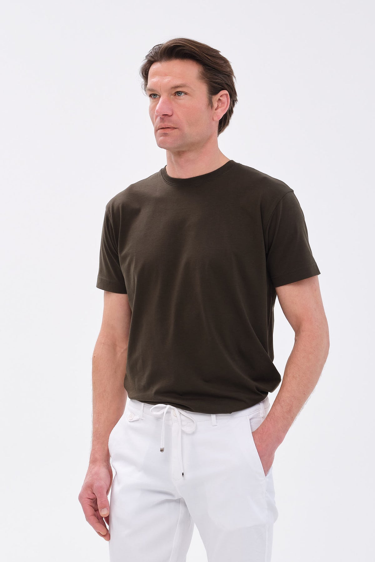 PORTOBELLO'S ΛΑΔΙ PIMA COTTON T-SHIRT - PREMIUM ESSENTIAL EDITION