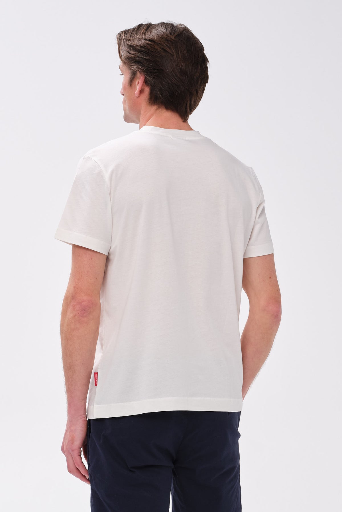 ΑΝΔΡΙΚΟ ΕΚΡΟΥ ΚΟΝΤΟΜΑΝΙΚΟ T-SHIRT JOOP REGULAR FIT