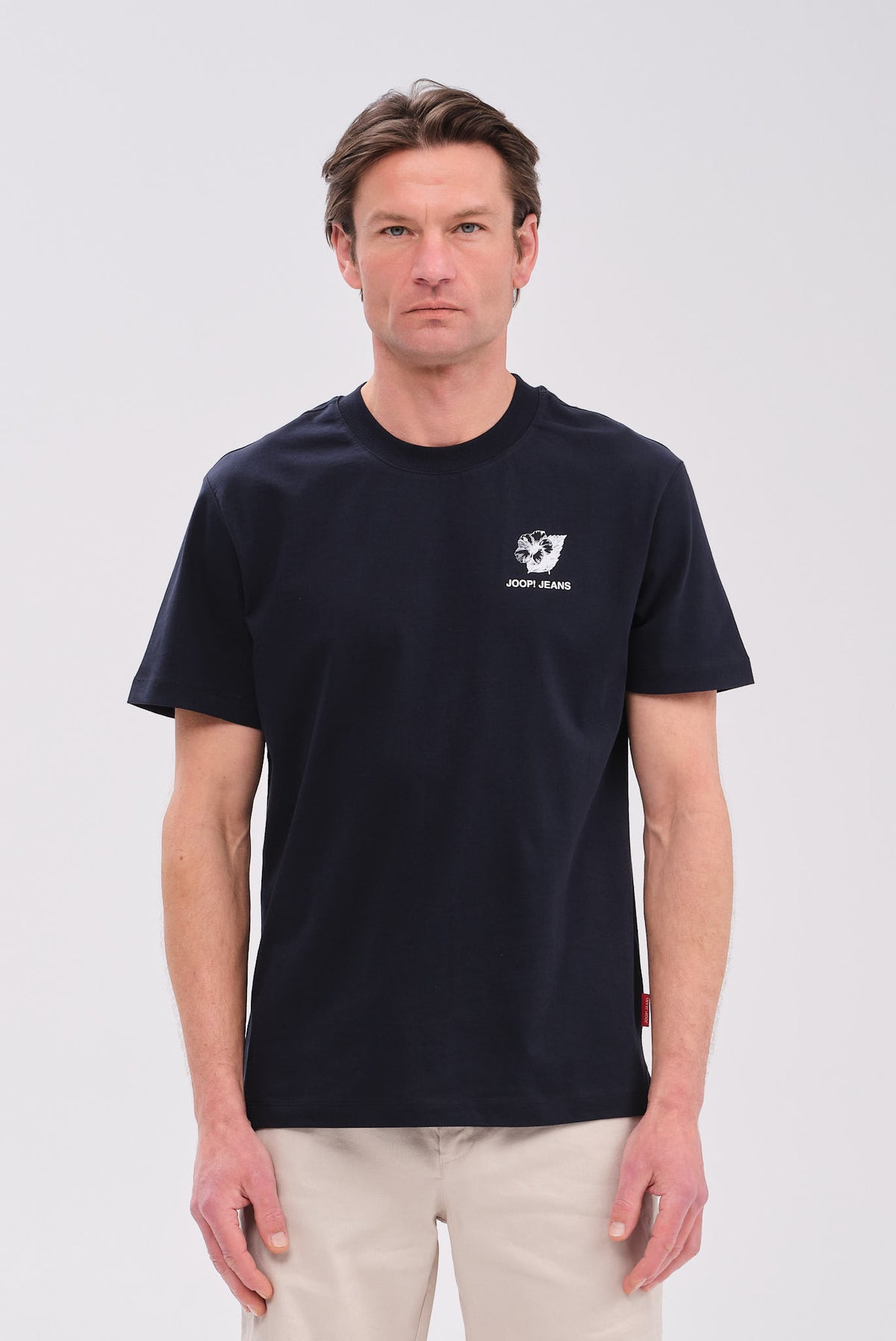 ΑΝΔΡΙΚΟ ΜΠΛΕ ΚΟΝΤΟΜΑΝΙΚΟ T-SHIRT JOOP REGULAR FIT