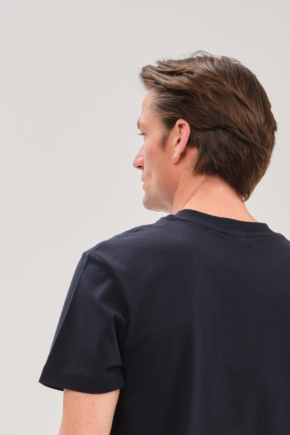 ΑΝΔΡΙΚΟ ΜΠΛΕ ΚΟΝΤΟΜΑΝΙΚΟ T-SHIRT JOOP REGULAR FIT